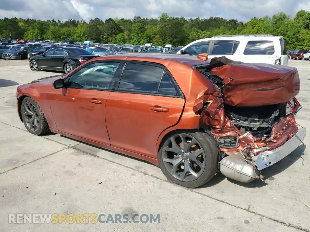 2 Photograph of a damaged car 2C3CCABG4MH549789 CHRYSLER 300 2021