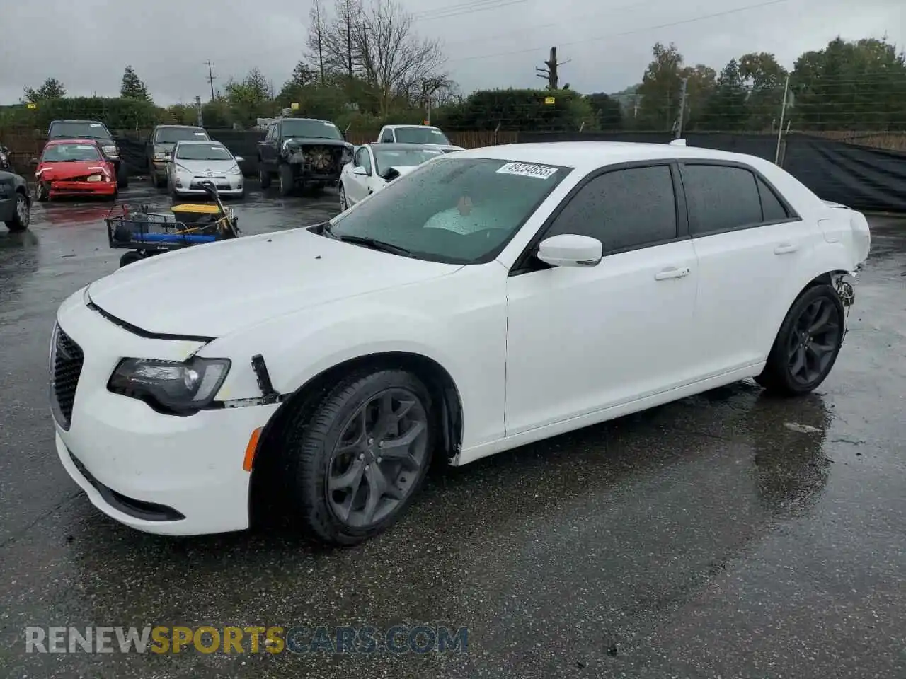 1 Photograph of a damaged car 2C3CCABG4MH629898 CHRYSLER 300 2021