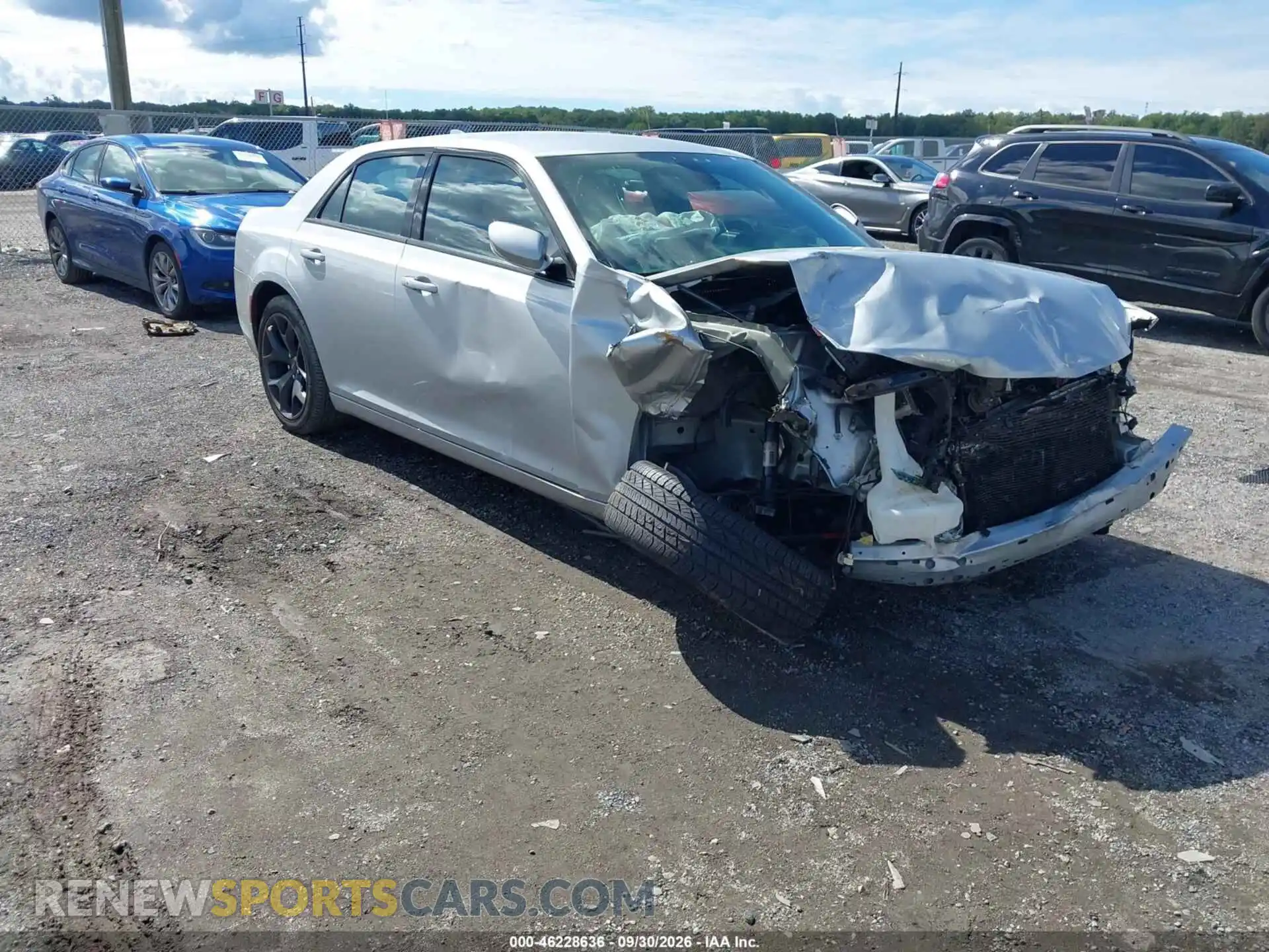 1 Photograph of a damaged car 2C3CCABG5MH626413 CHRYSLER 300 2021