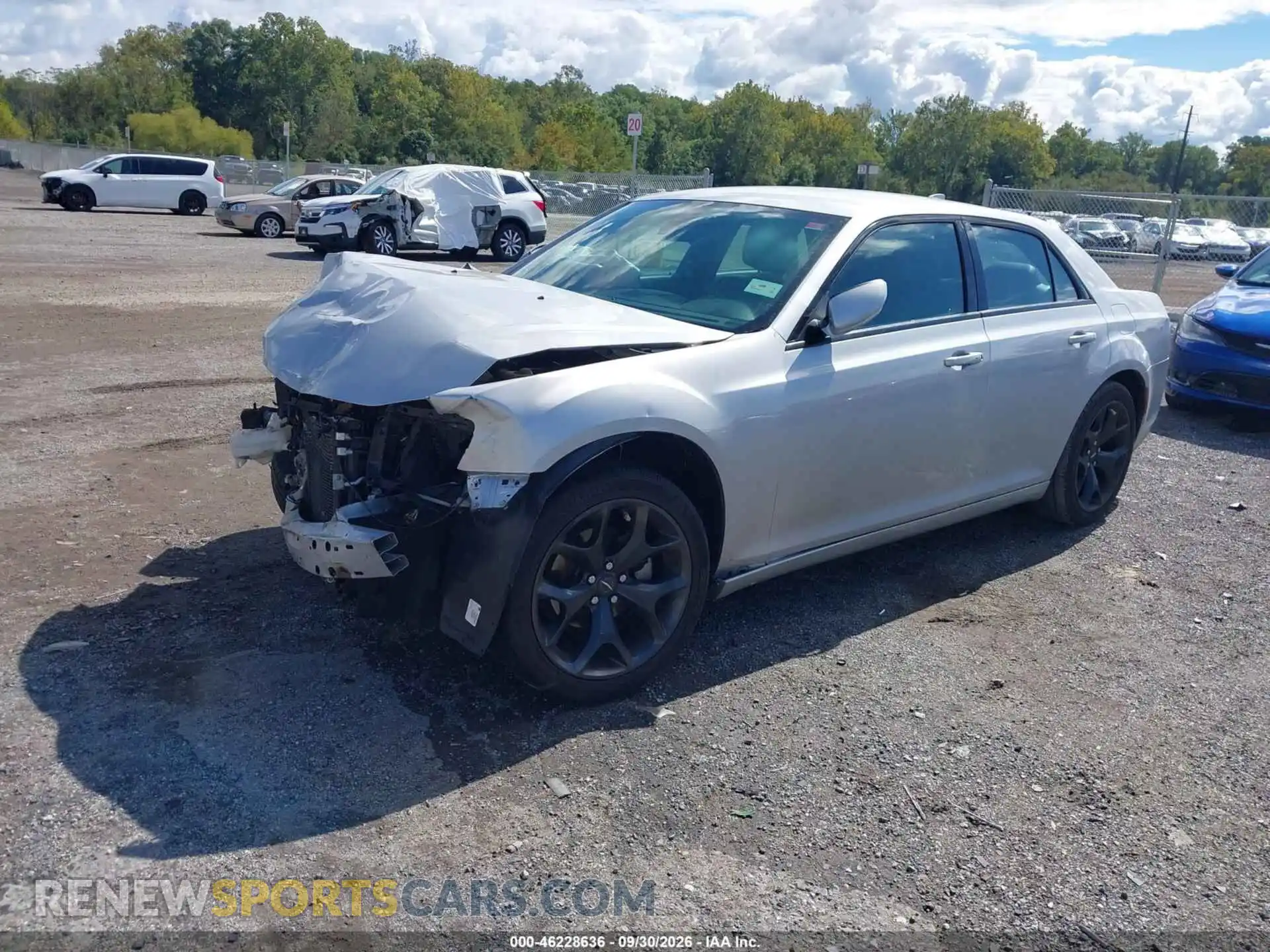 2 Photograph of a damaged car 2C3CCABG5MH626413 CHRYSLER 300 2021