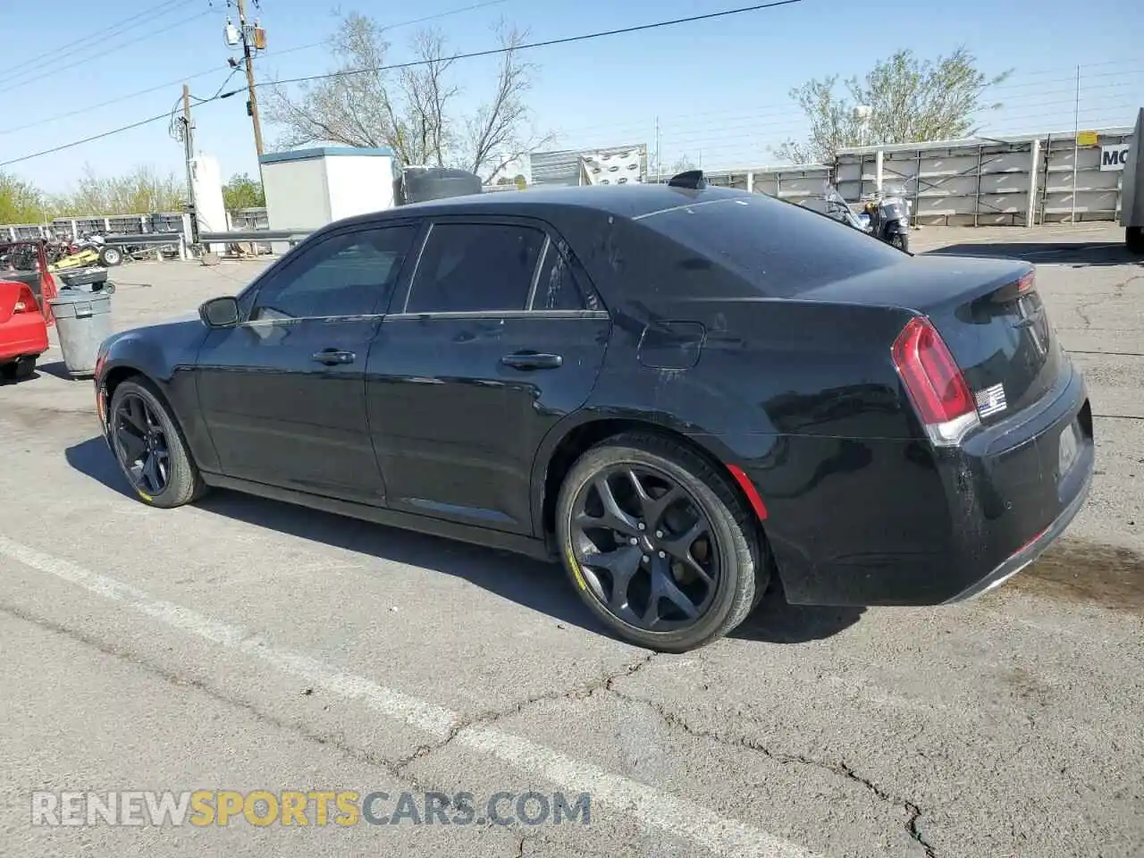 2 Photograph of a damaged car 2C3CCABG6MH554329 CHRYSLER 300 2021