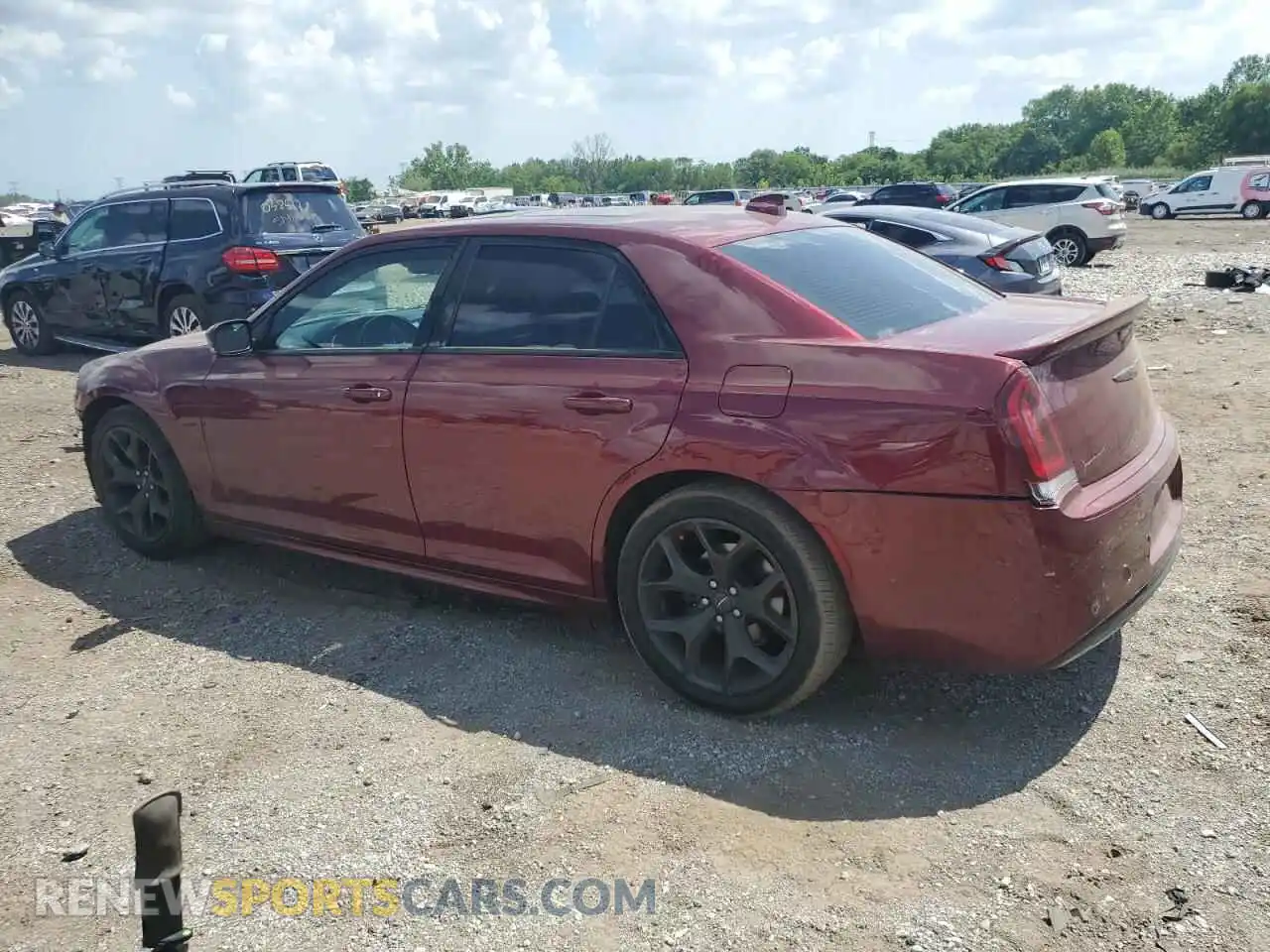 2 Photograph of a damaged car 2C3CCABG7MH500215 CHRYSLER 300 2021