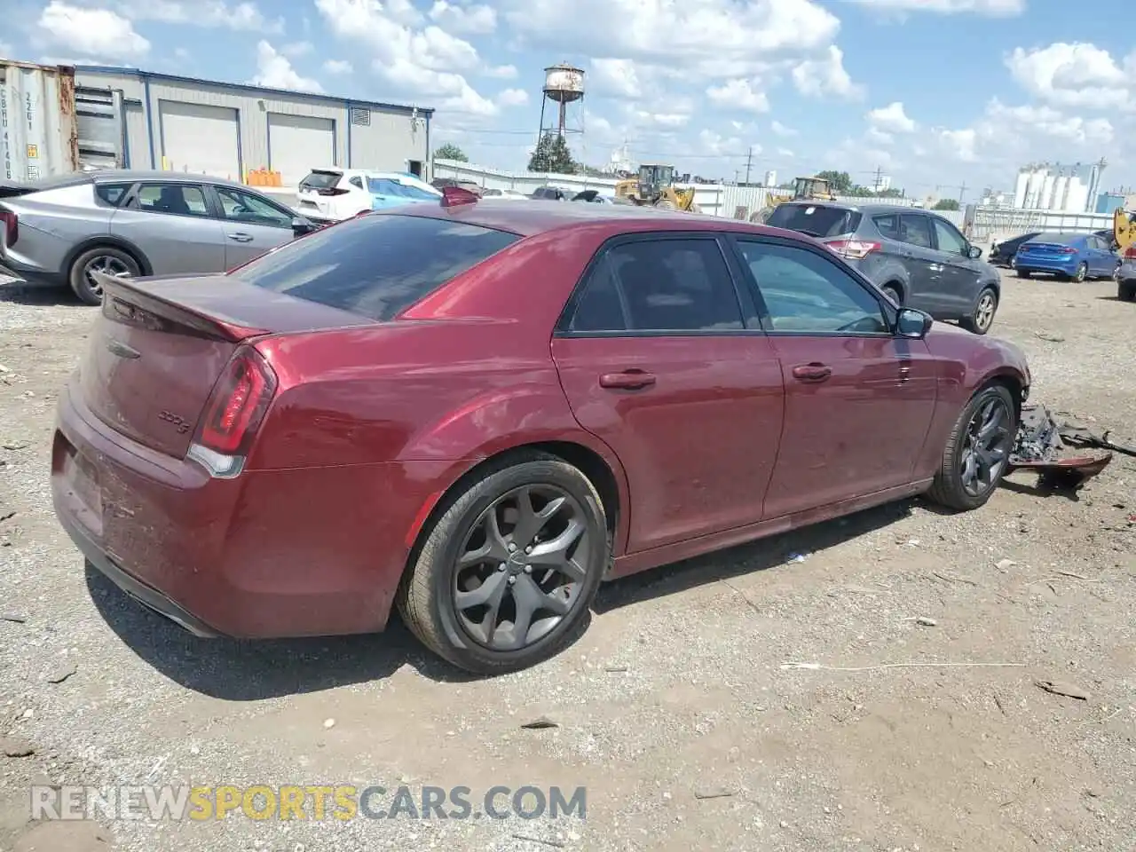 3 Photograph of a damaged car 2C3CCABG7MH500215 CHRYSLER 300 2021