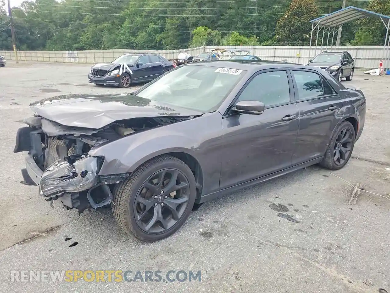 1 Photograph of a damaged car 2C3CCABG7MH585749 CHRYSLER 300 2021