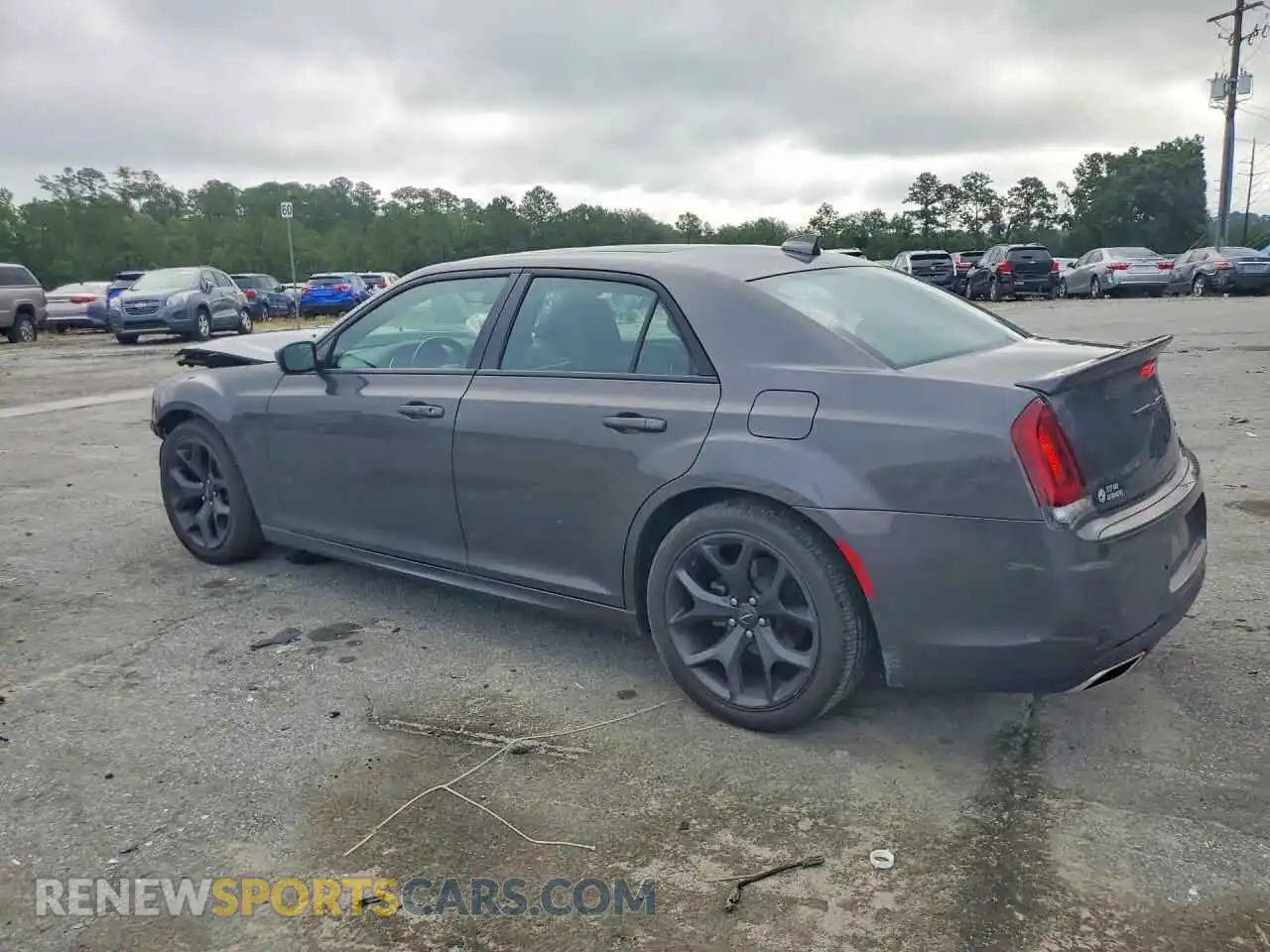 2 Photograph of a damaged car 2C3CCABG7MH585749 CHRYSLER 300 2021