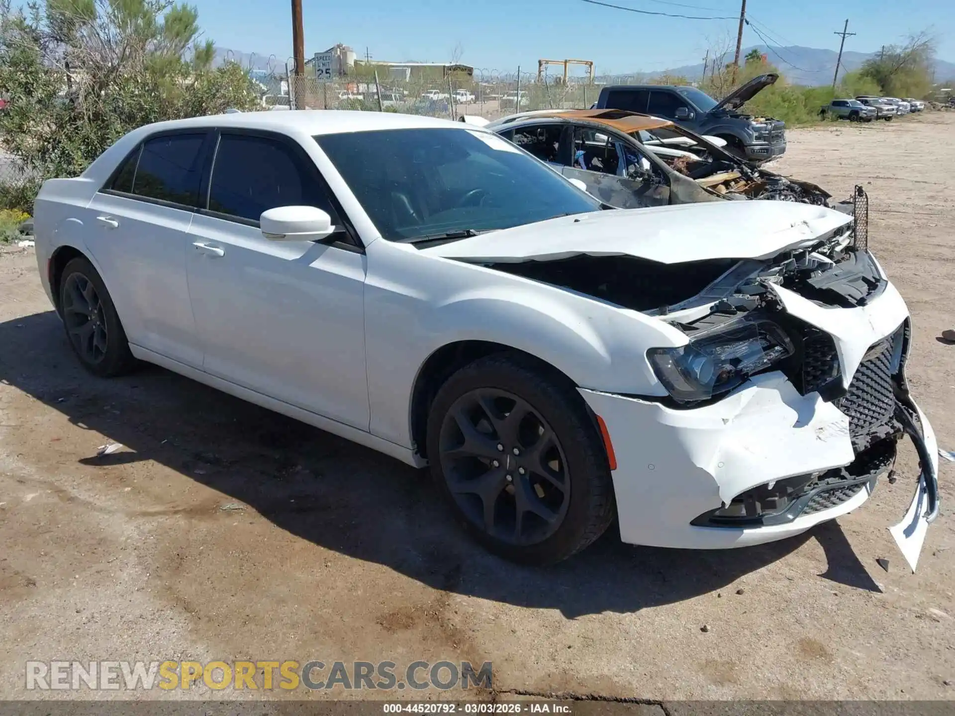 1 Photograph of a damaged car 2C3CCABG7MH636974 CHRYSLER 300 2021