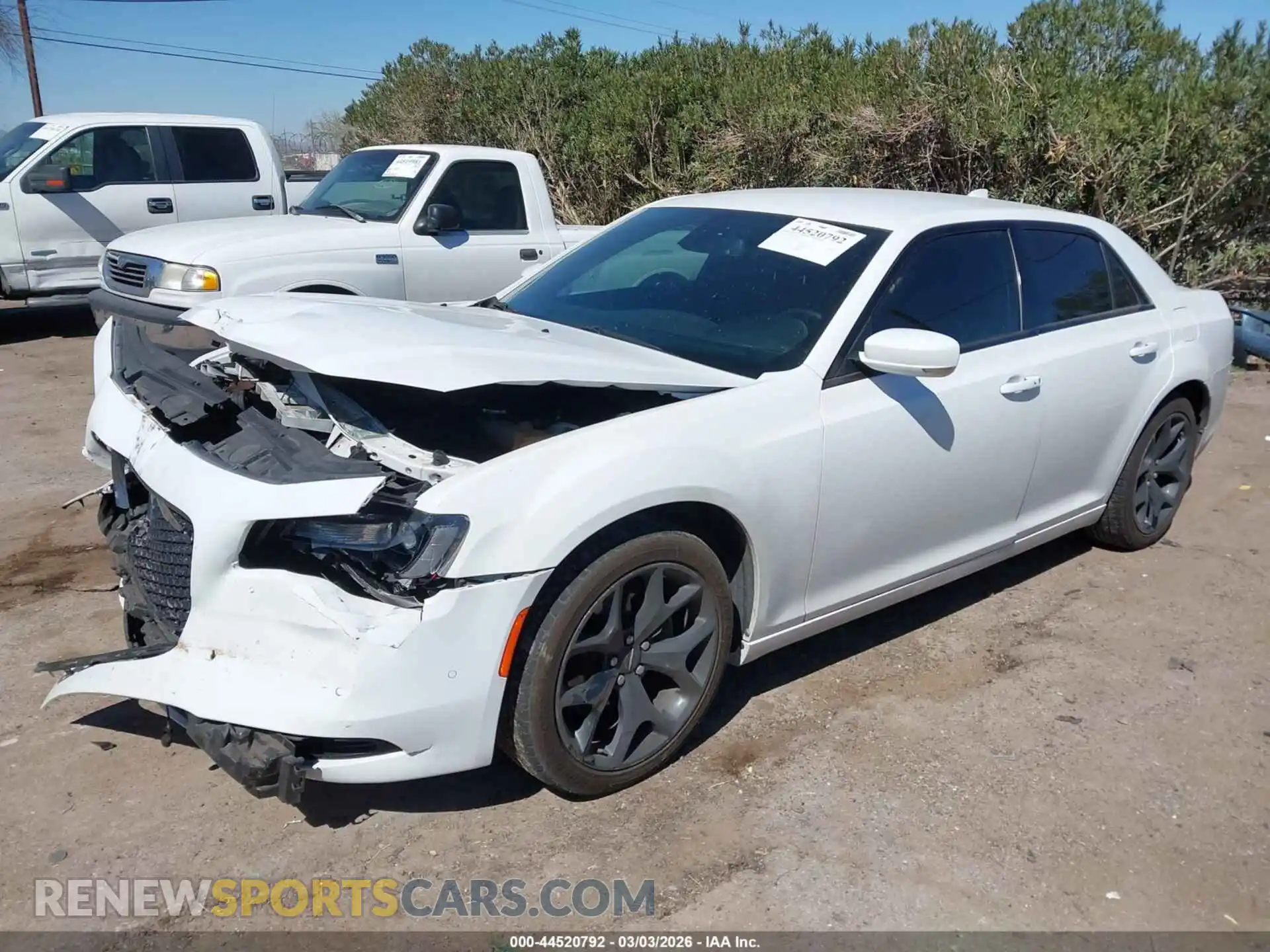 2 Photograph of a damaged car 2C3CCABG7MH636974 CHRYSLER 300 2021