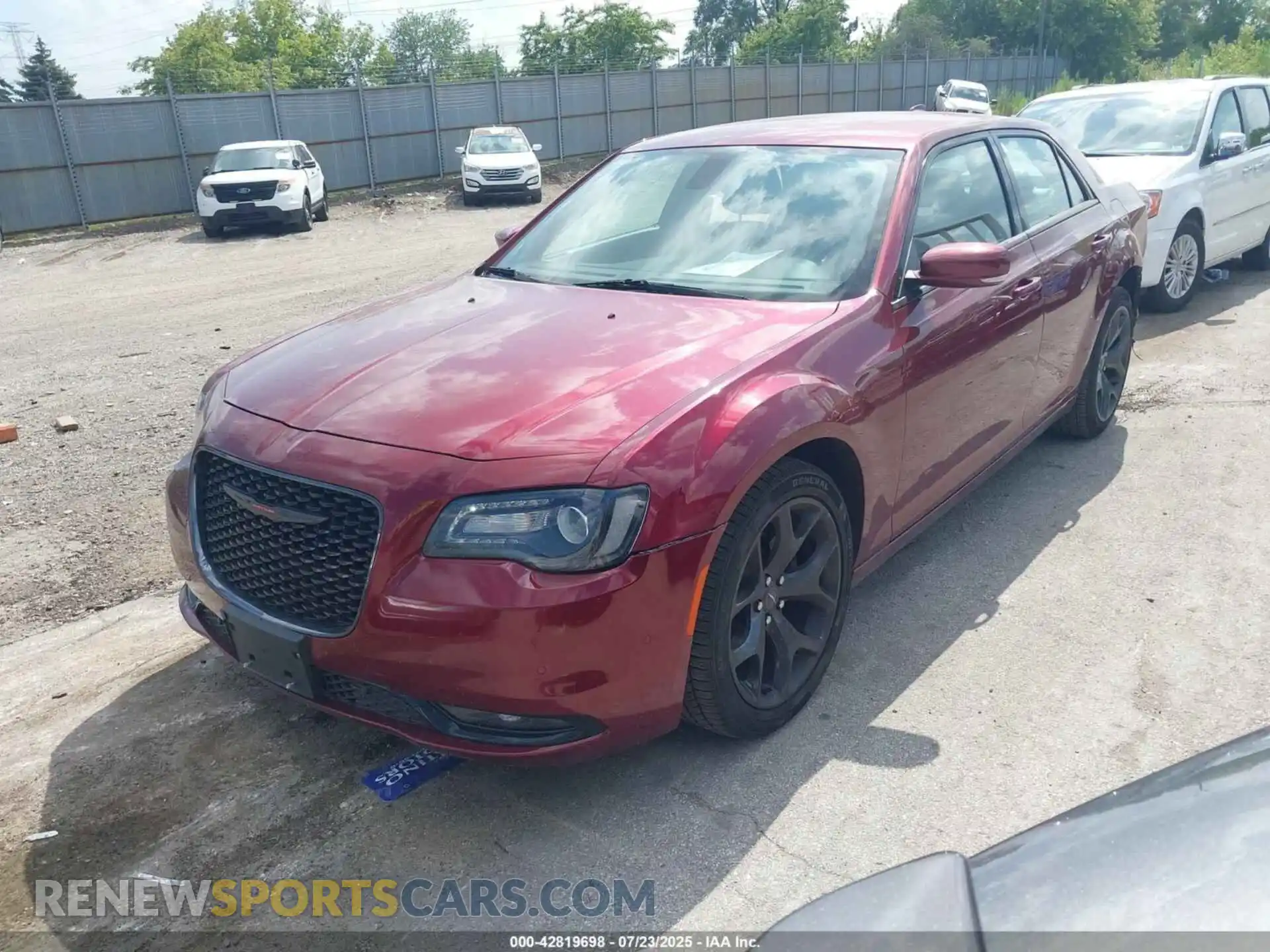 2 Photograph of a damaged car 2C3CCABG7MH649160 CHRYSLER 300 2021