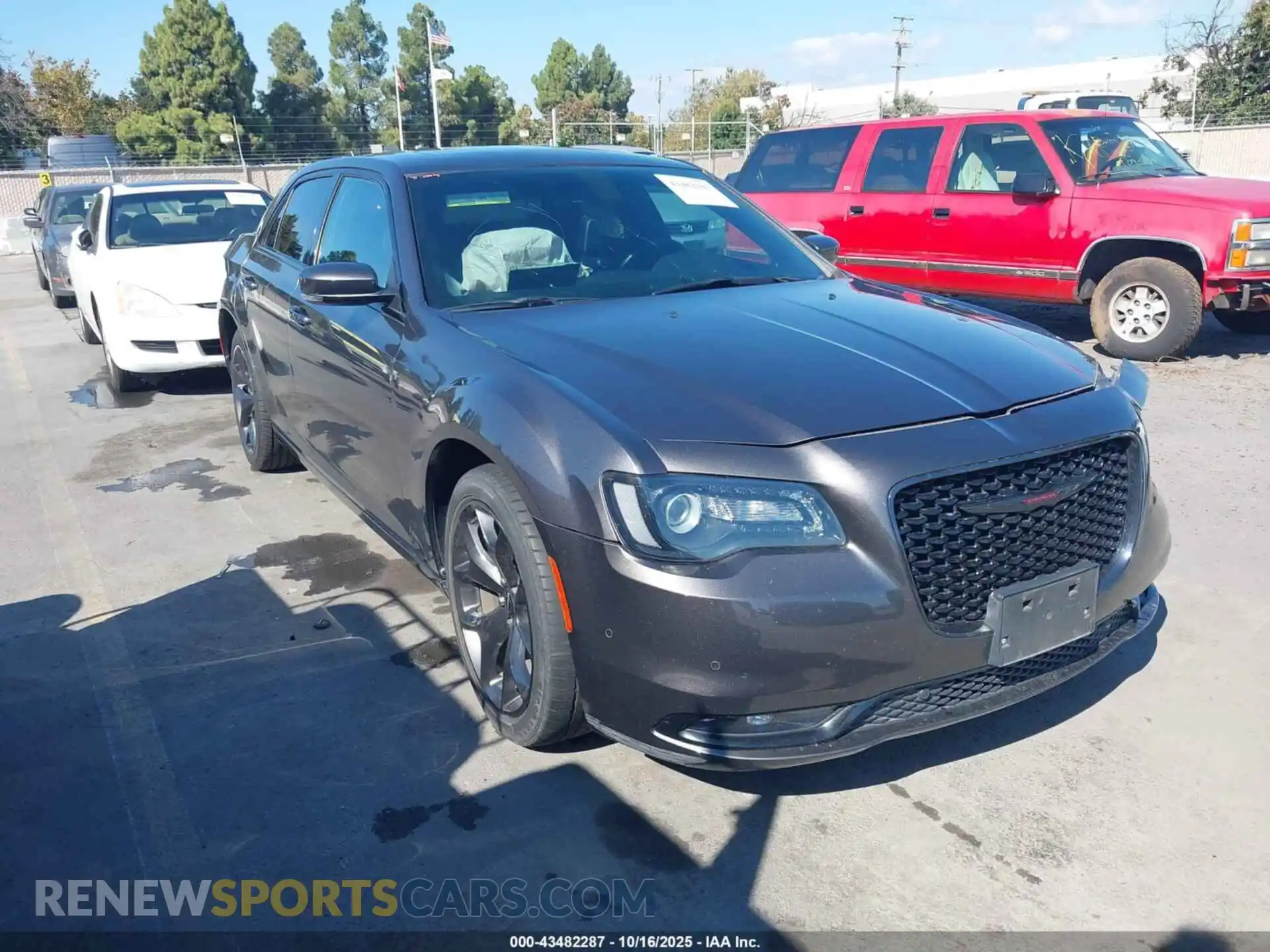1 Photograph of a damaged car 2C3CCABG8MH541355 CHRYSLER 300 2021