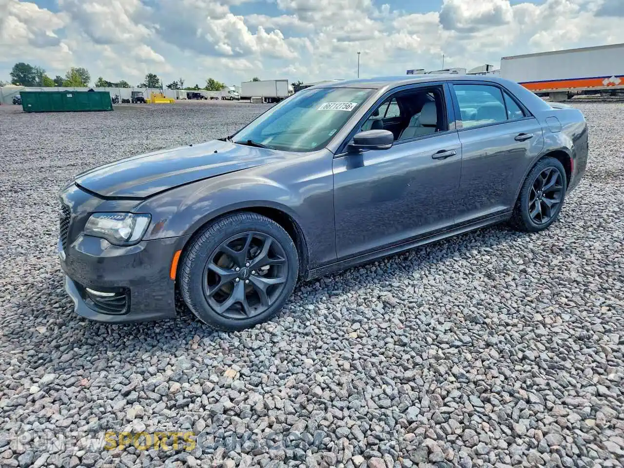 1 Photograph of a damaged car 2C3CCABG8MH640743 CHRYSLER 300 2021