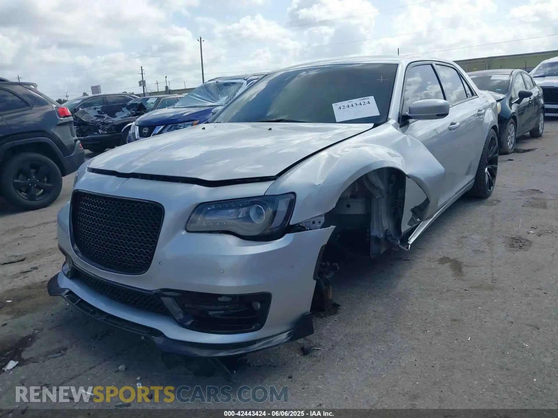 2 Photograph of a damaged car 2C3CCABG9MH506145 CHRYSLER 300 2021