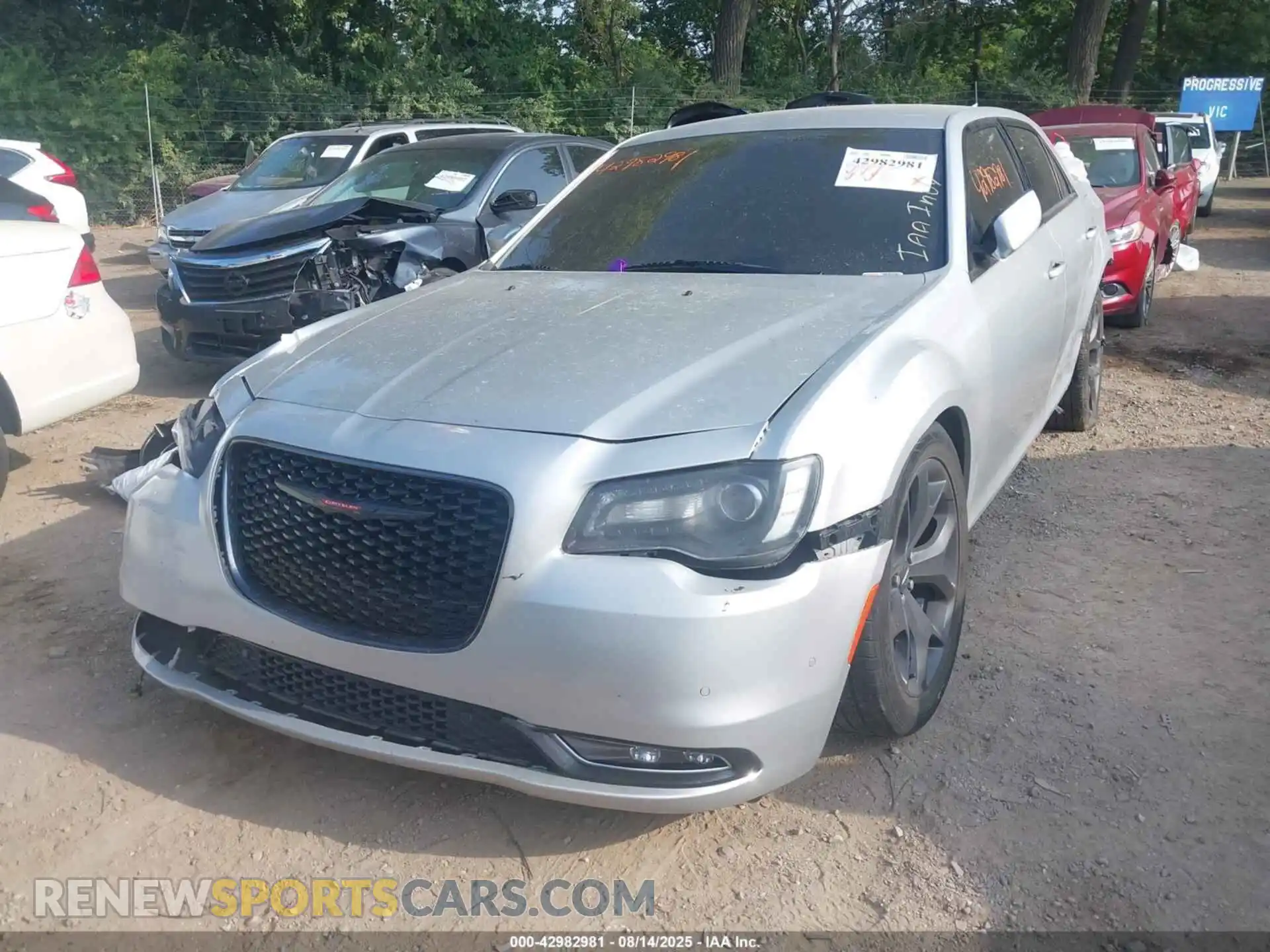 2 Photograph of a damaged car 2C3CCABGXMH549893 CHRYSLER 300 2021
