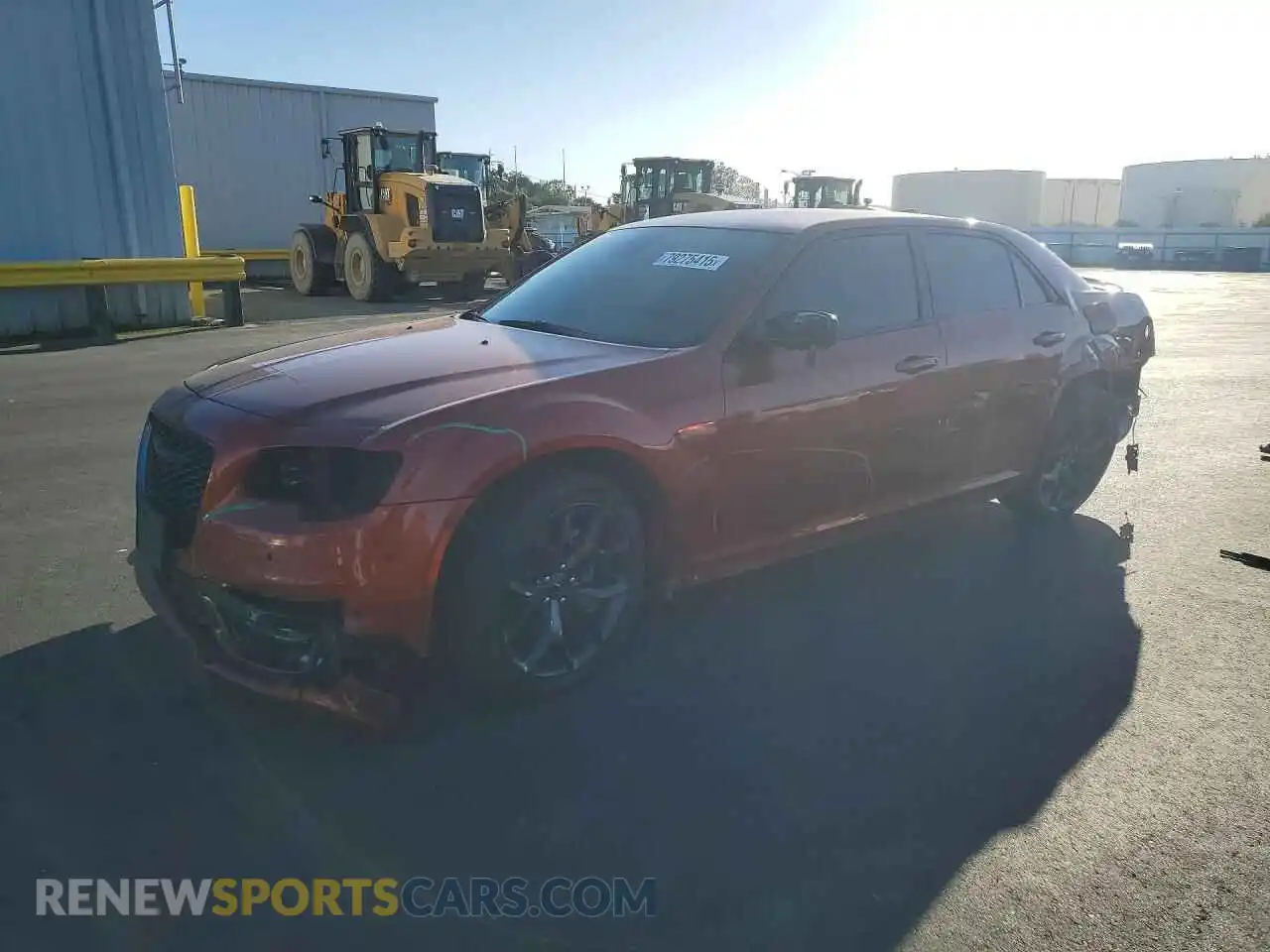 1 Photograph of a damaged car 2C3CCABT5MH589487 CHRYSLER 300 2021