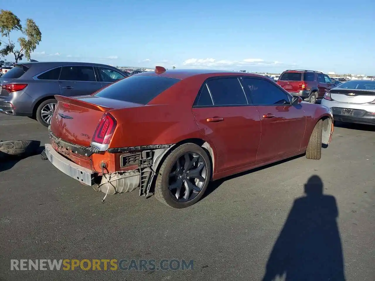 3 Photograph of a damaged car 2C3CCABT5MH589487 CHRYSLER 300 2021
