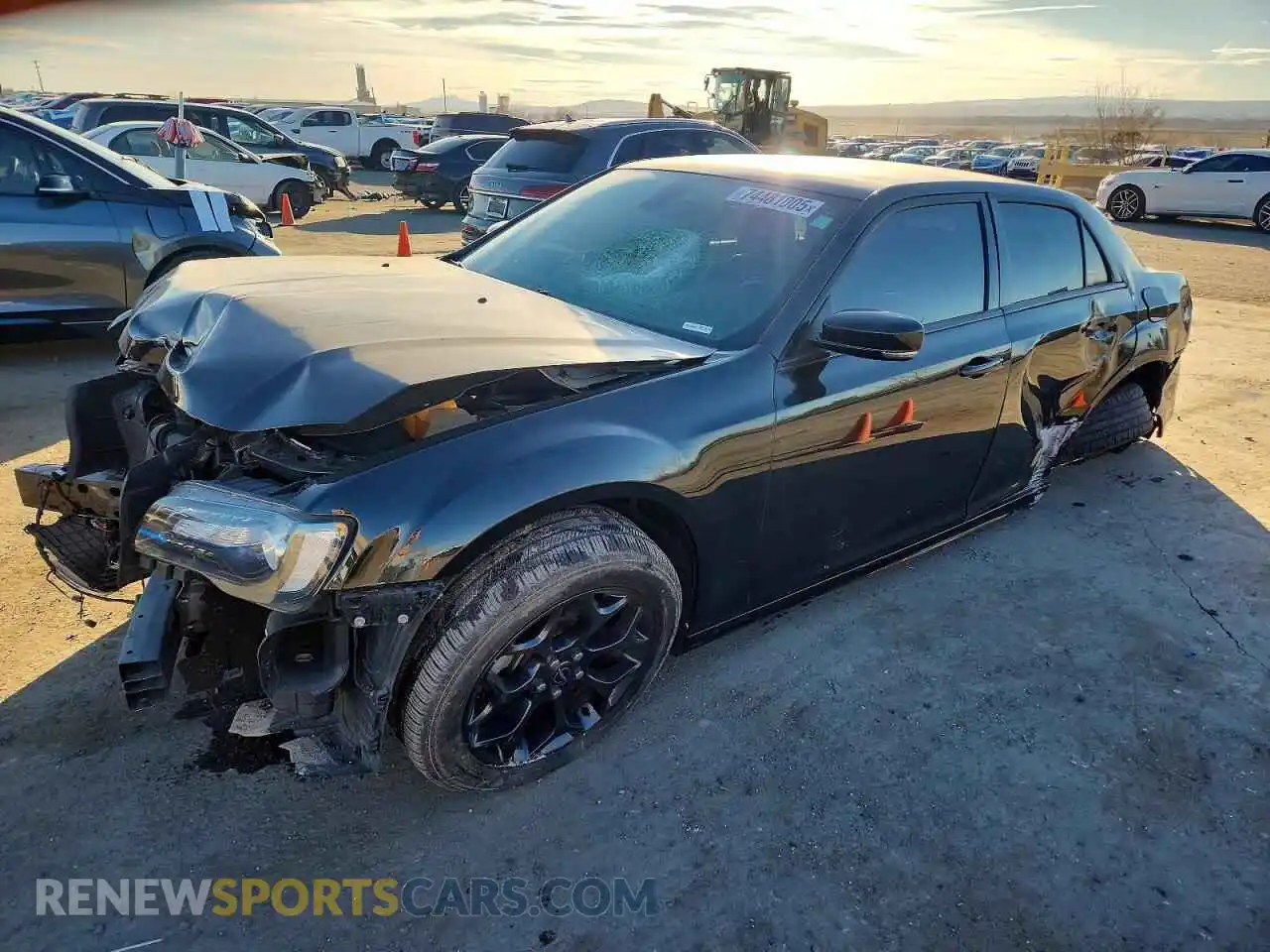 1 Photograph of a damaged car 2C3CCARG7MH585840 CHRYSLER 300 2021