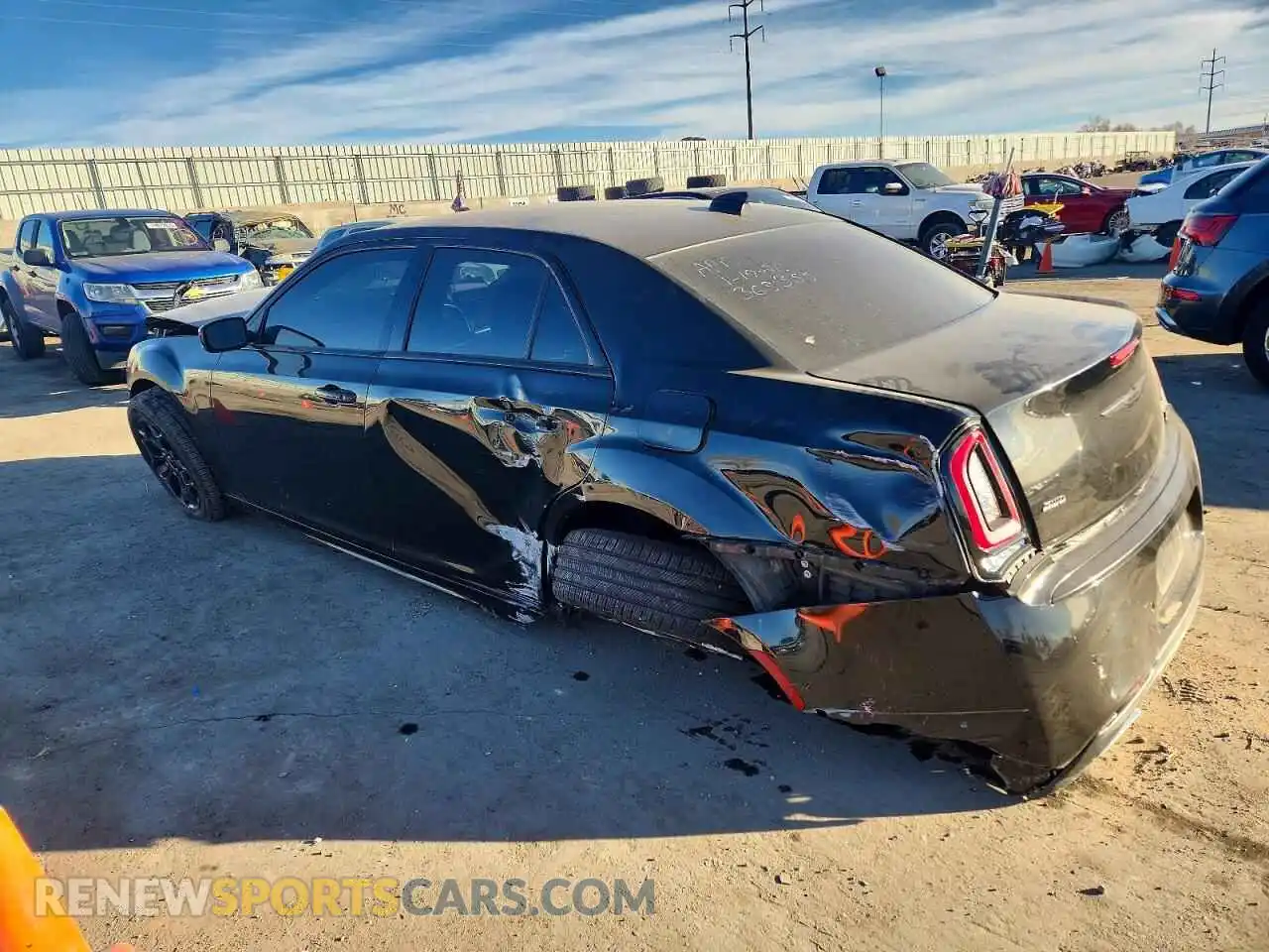 2 Photograph of a damaged car 2C3CCARG7MH585840 CHRYSLER 300 2021