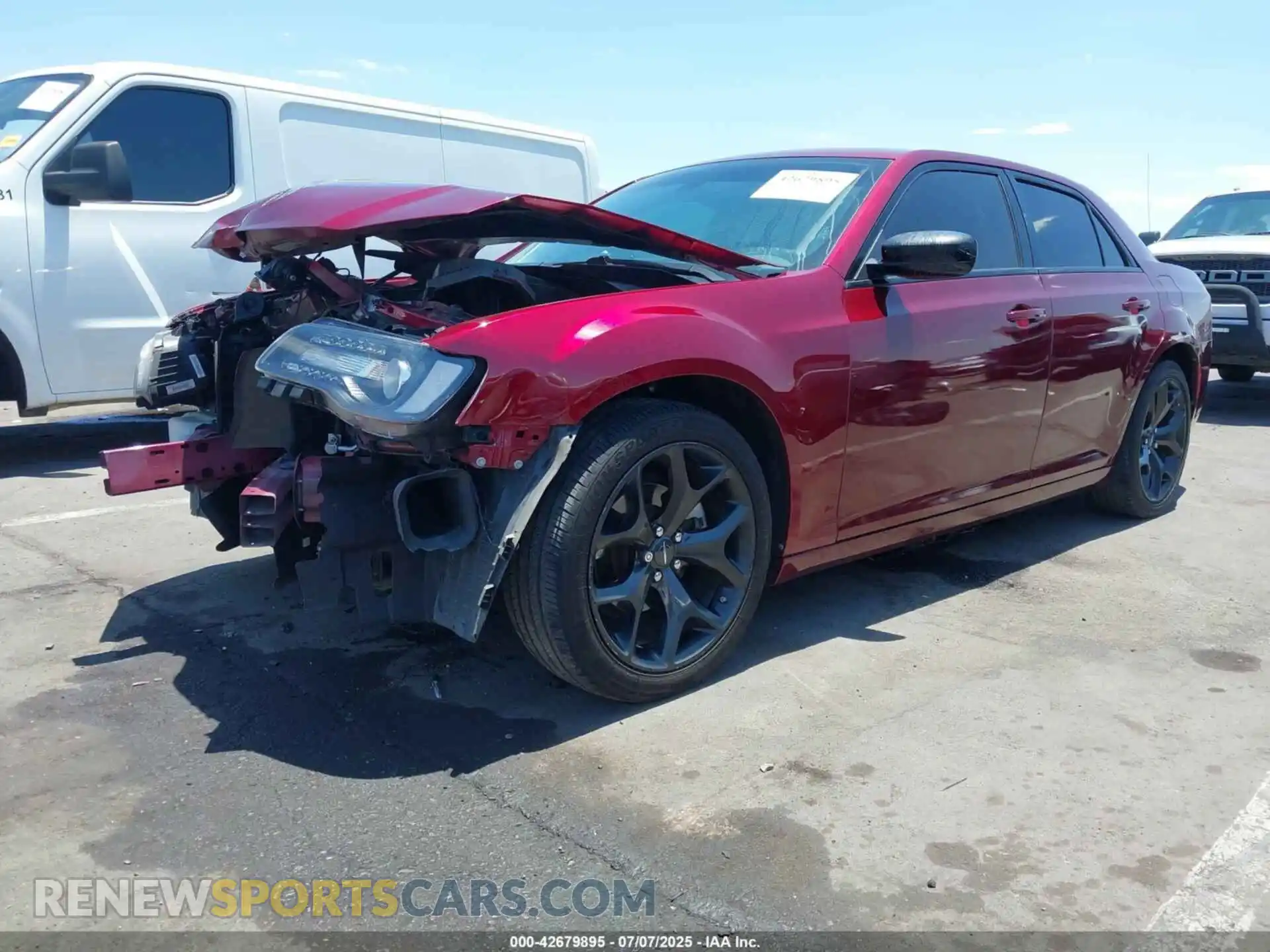 2 Photograph of a damaged car 2C3CCAAG4NH253500 CHRYSLER 300 2022