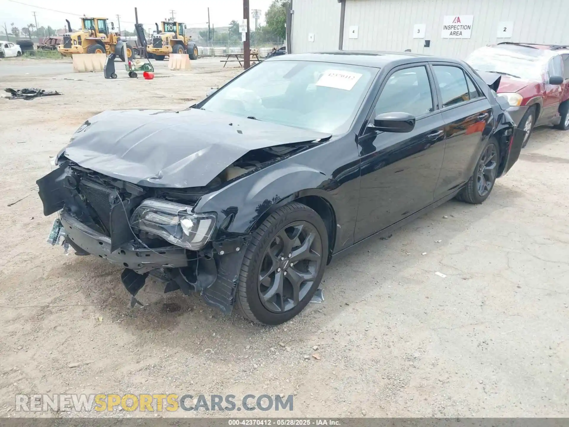 2 fotografías del automóvil dañado 2C3CCAAG5NH121068 CHRYSLER 300 2022