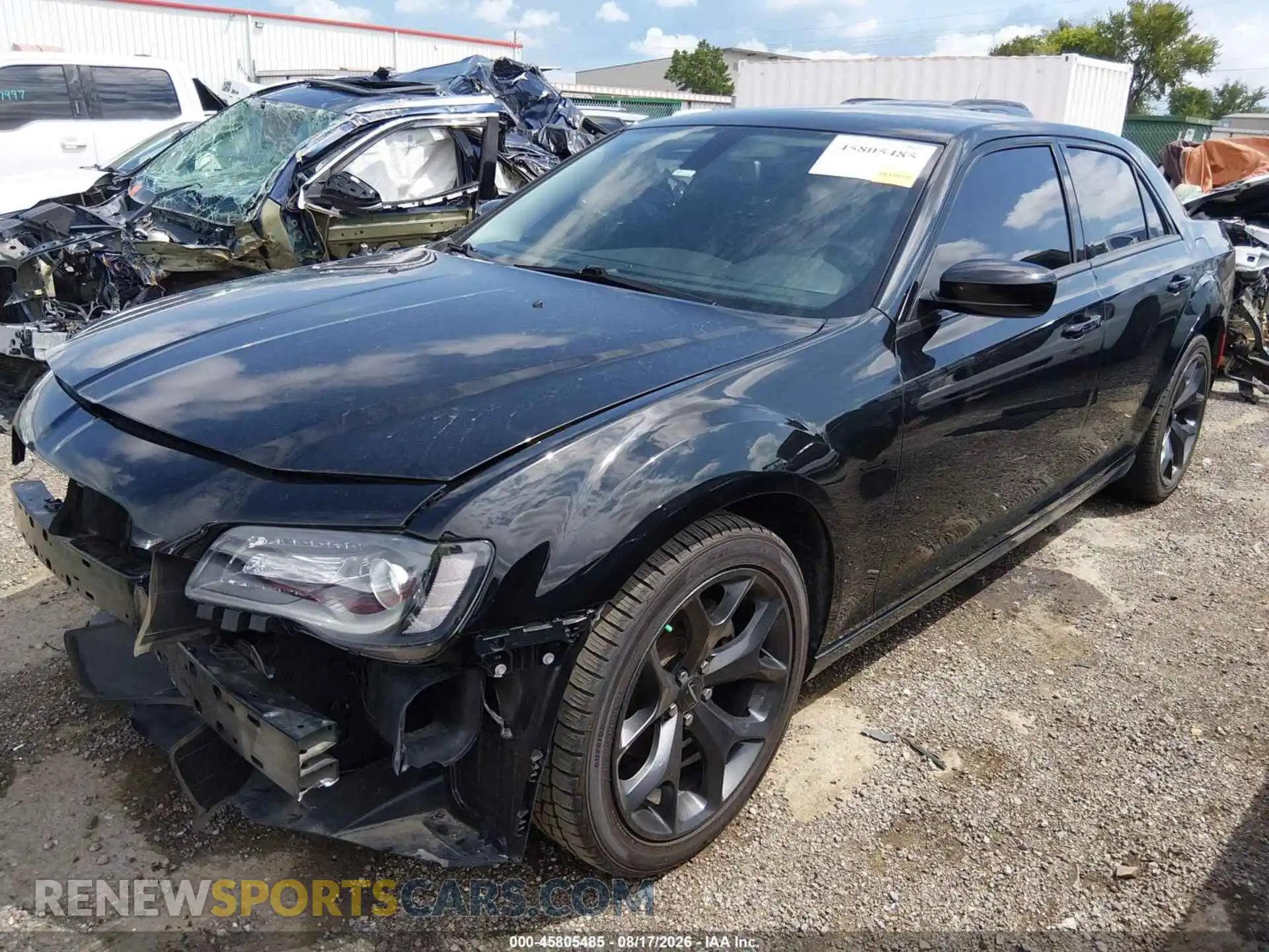 2 Photograph of a damaged car 2C3CCAAG5NH268409 CHRYSLER 300 2022