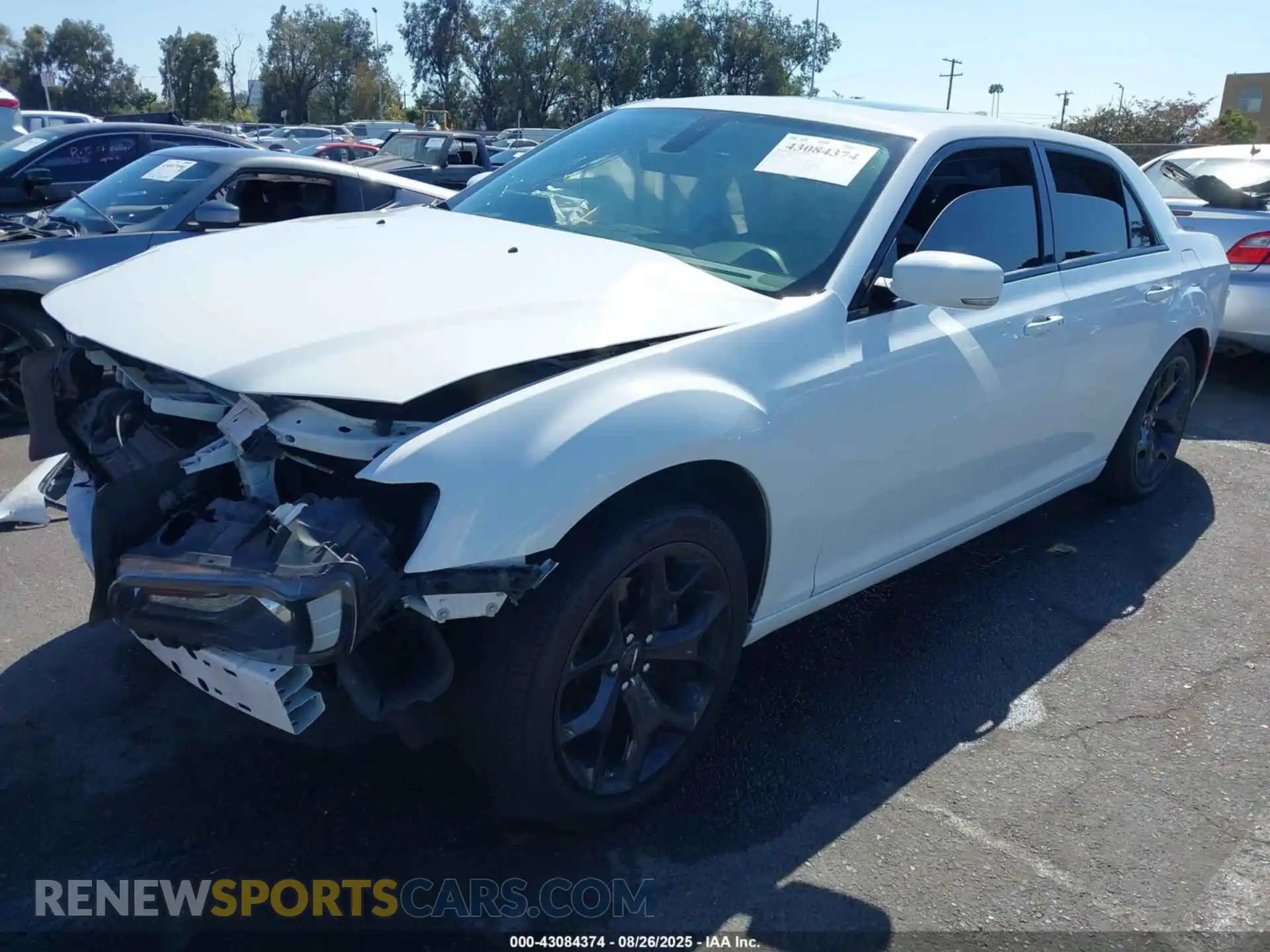 2 Photograph of a damaged car 2C3CCABG1NH167740 CHRYSLER 300 2022
