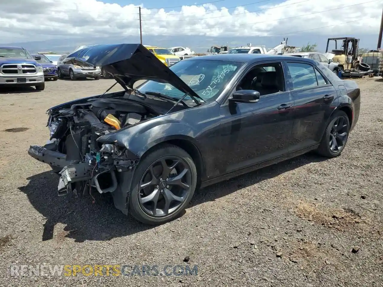 1 Photograph of a damaged car 2C3CCABG2NH111659 CHRYSLER 300 2022