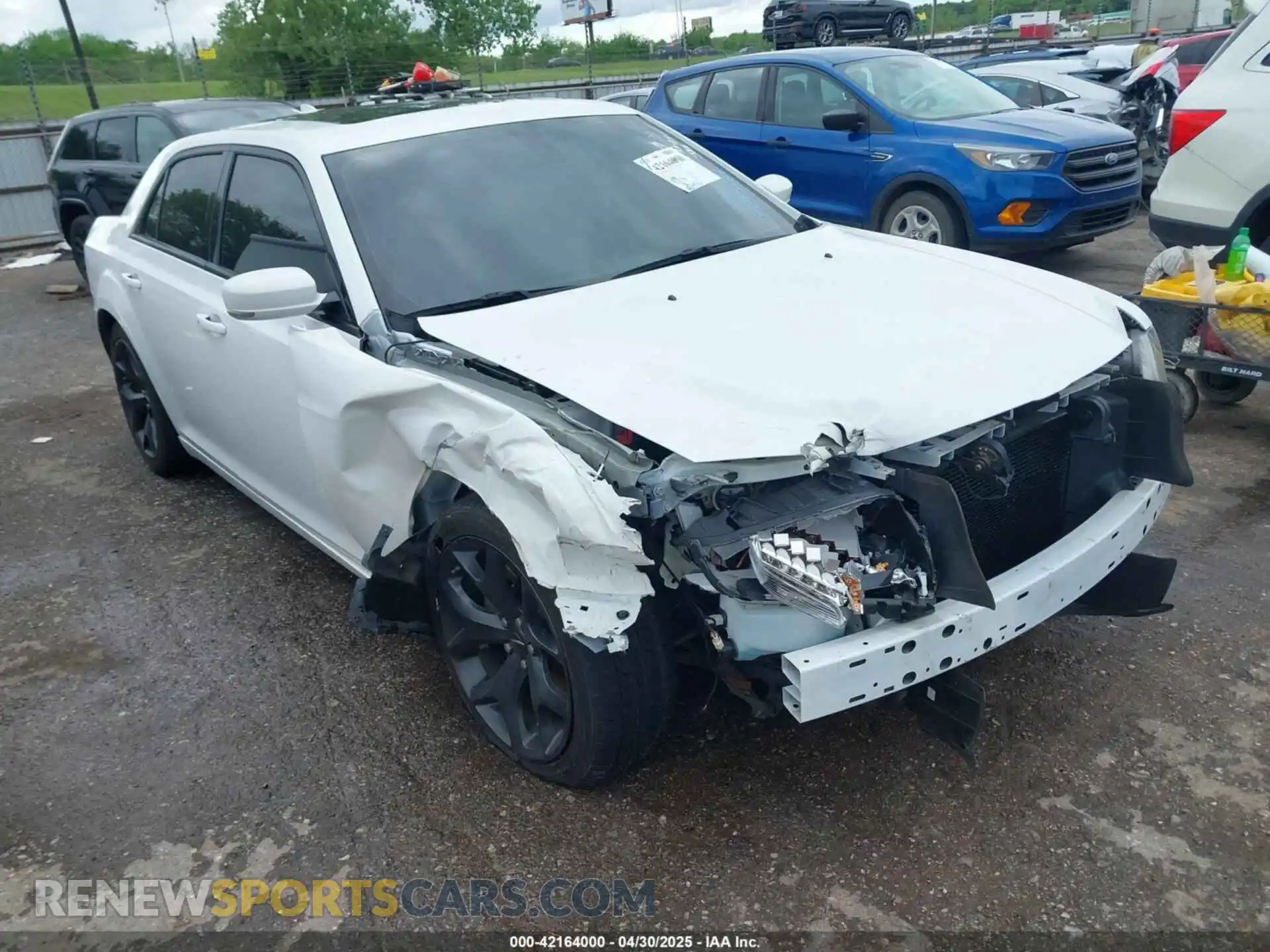 1 Photograph of a damaged car 2C3CCABG3NH214380 CHRYSLER 300 2022