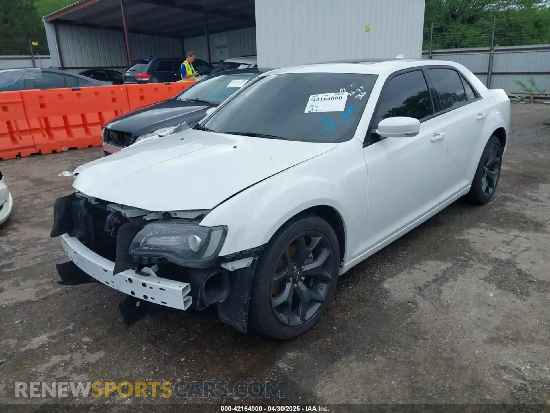 2 Photograph of a damaged car 2C3CCABG3NH214380 CHRYSLER 300 2022