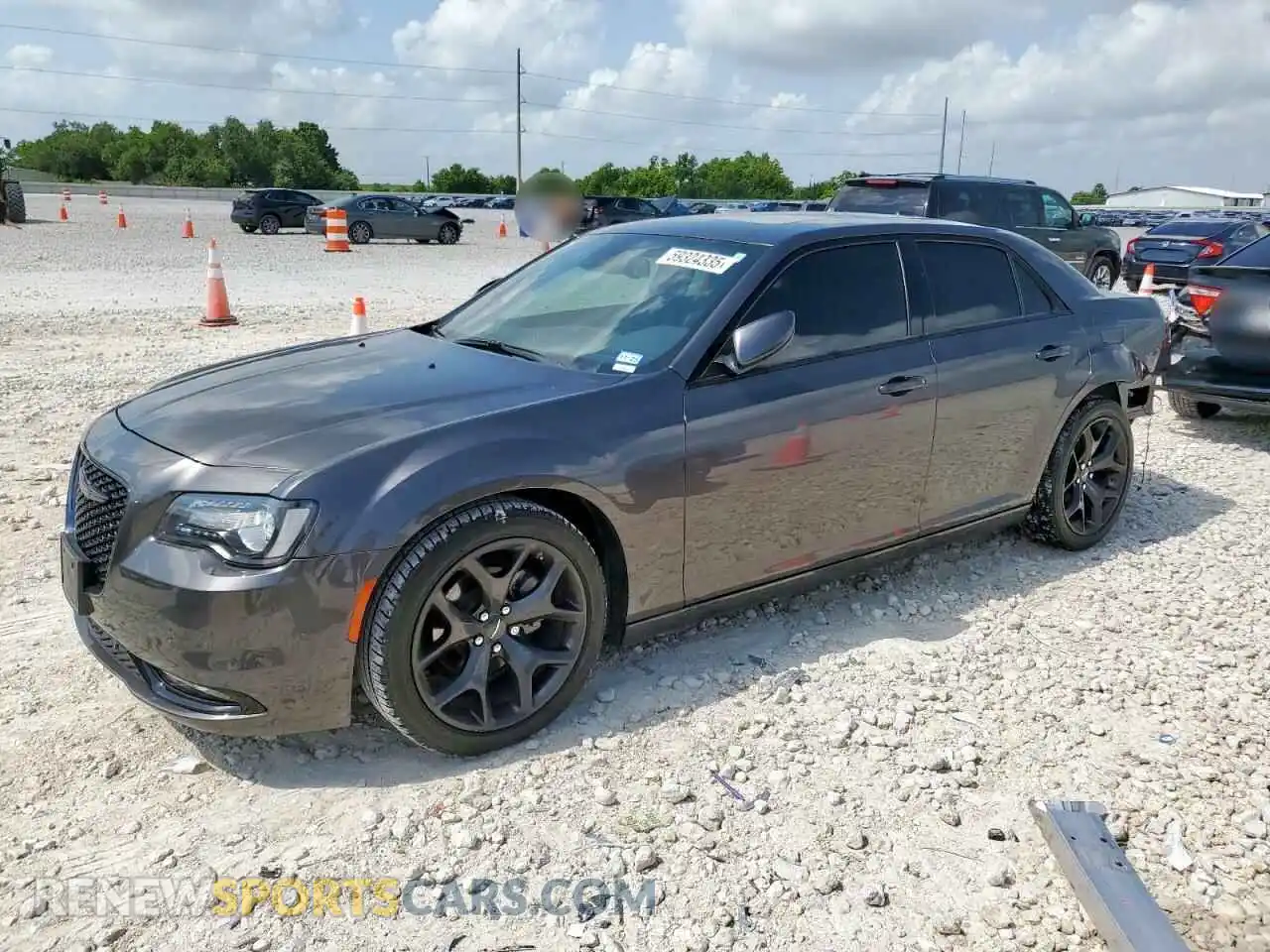 1 Photograph of a damaged car 2C3CCABG4NH198786 CHRYSLER 300 2022
