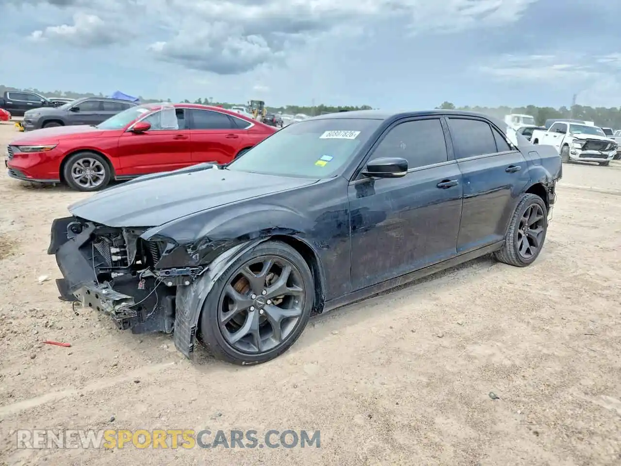 1 Photograph of a damaged car 2C3CCABG6NH232792 CHRYSLER 300 2022