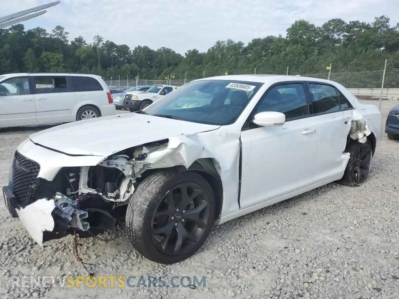 1 Photograph of a damaged car 2C3CCABG7NH167600 CHRYSLER 300 2022