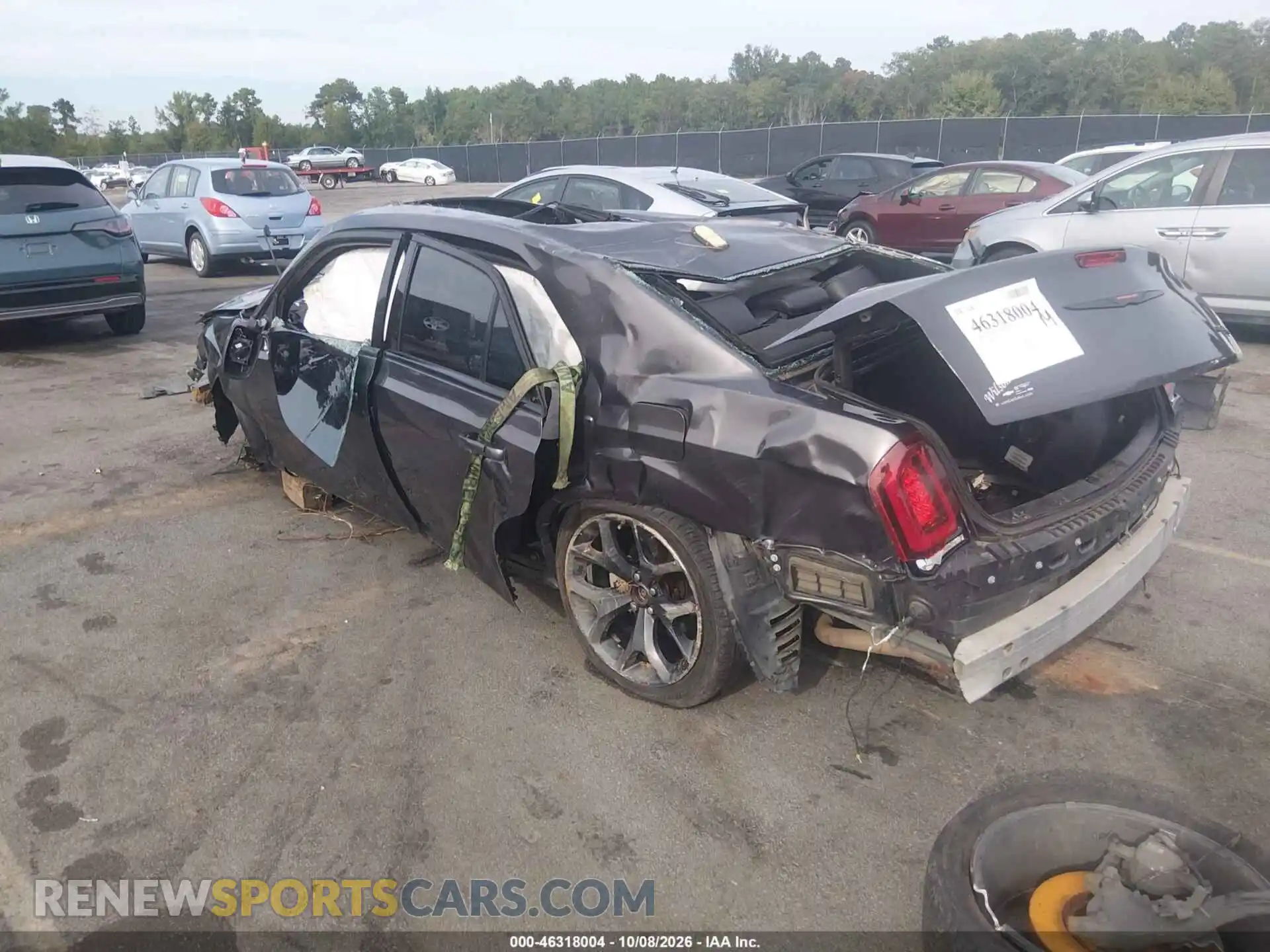 3 fotografías del automóvil dañado 2C3CCABG8NH124559 CHRYSLER 300 2022