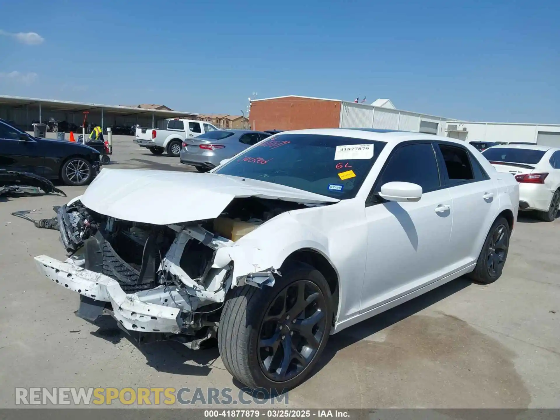 2 Photograph of a damaged car 2C3CCABG8NH154418 CHRYSLER 300 2022