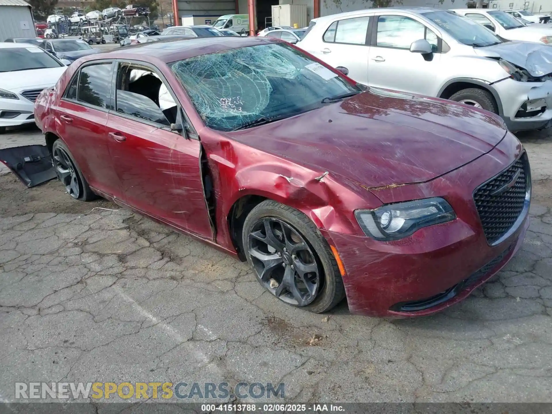 1 Photograph of a damaged car 2C3CCABG9NH123713 CHRYSLER 300 2022