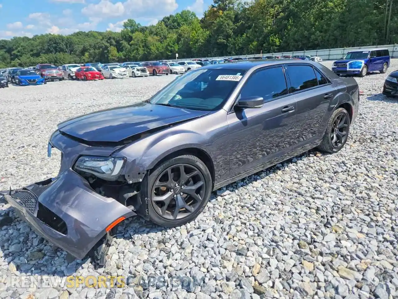1 Photograph of a damaged car 2C3CCABGXNH127270 CHRYSLER 300 2022