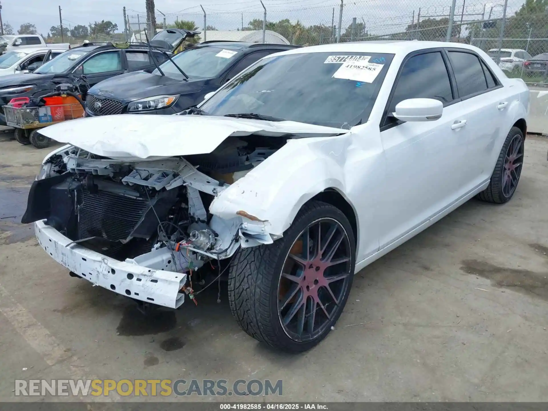 2 Photograph of a damaged car 2C3CCABGXNH162827 CHRYSLER 300 2022