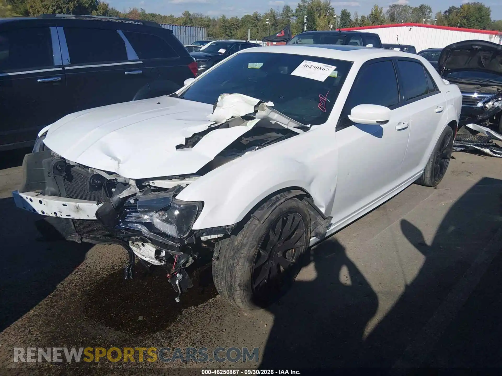 2 Photograph of a damaged car 2C3CCABT7NH232734 CHRYSLER 300 2022