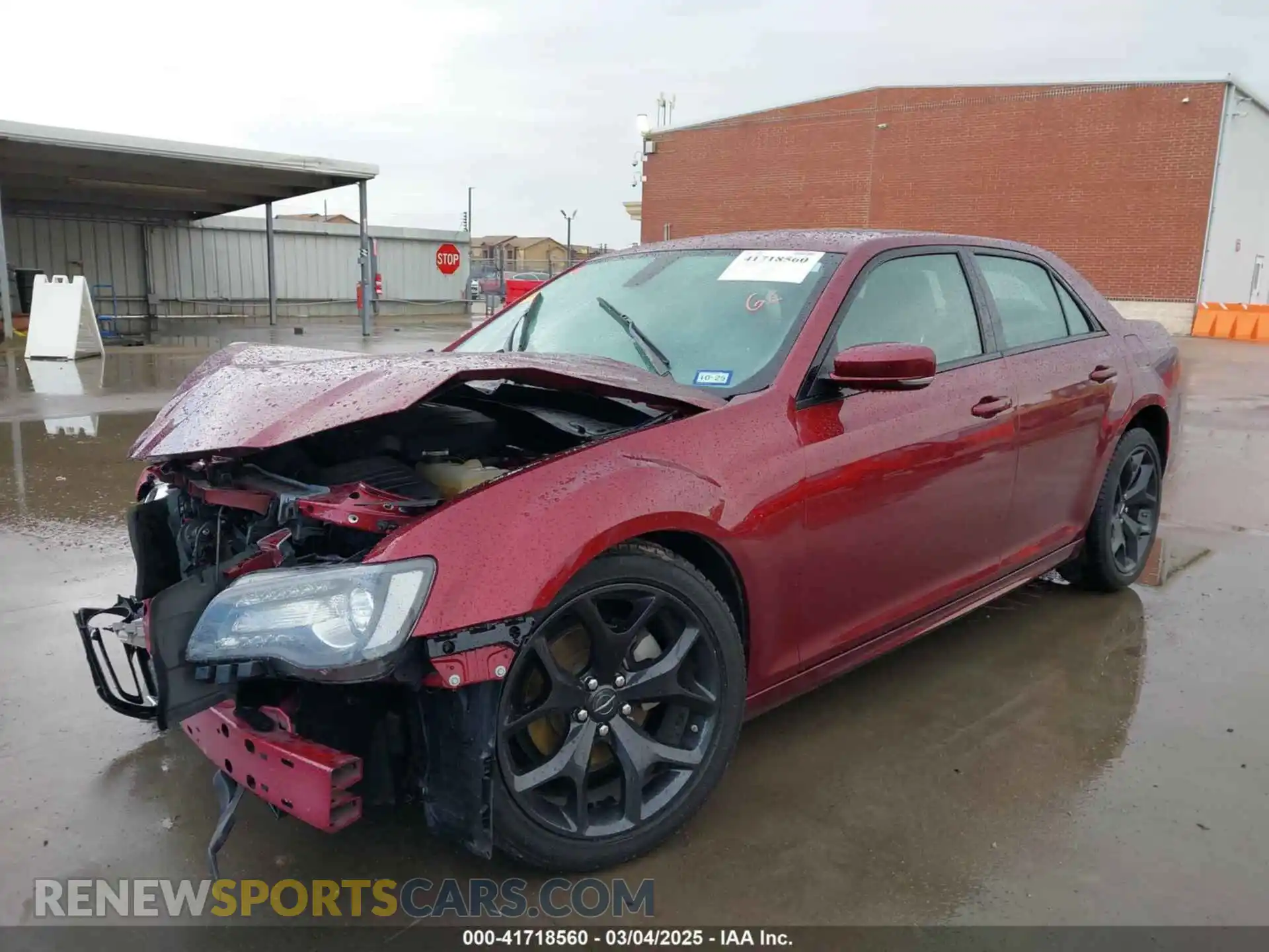 2 Photograph of a damaged car 2C3CCADG0NH221834 CHRYSLER 300 2022
