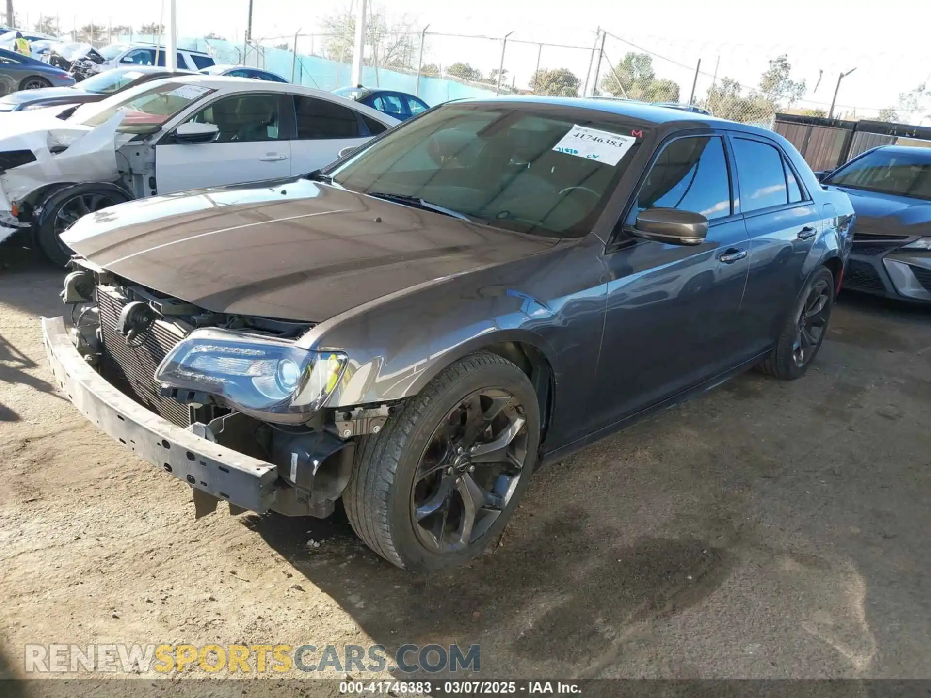 2 Photograph of a damaged car 2C3CCADG1NH139515 CHRYSLER 300 2022