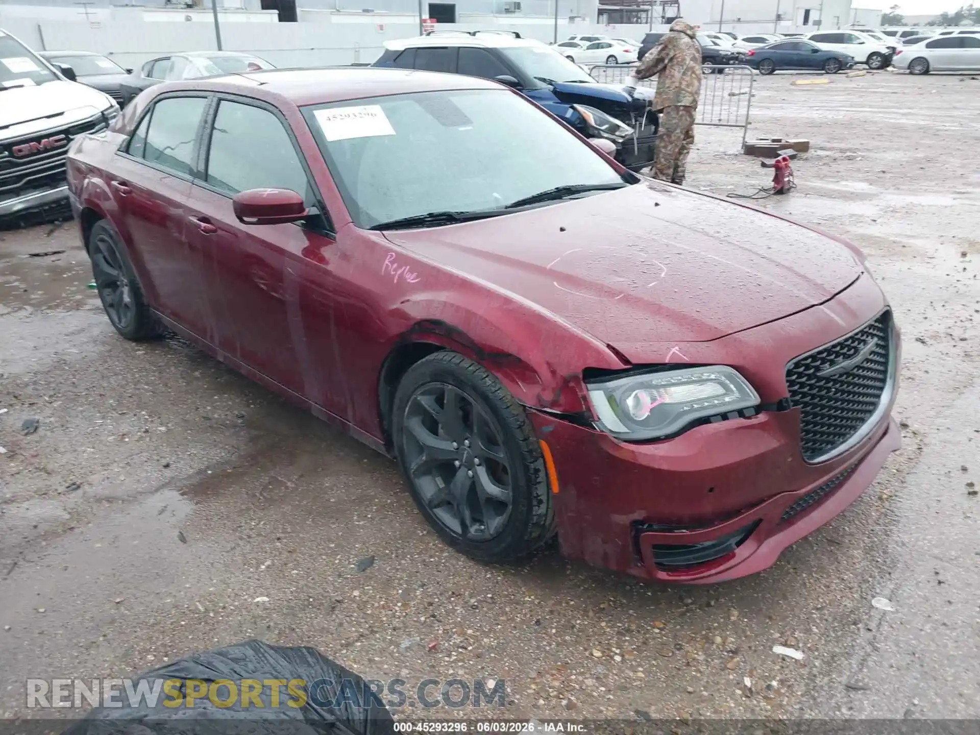1 Photograph of a damaged car 2C3CCADG2NH209801 CHRYSLER 300 2022