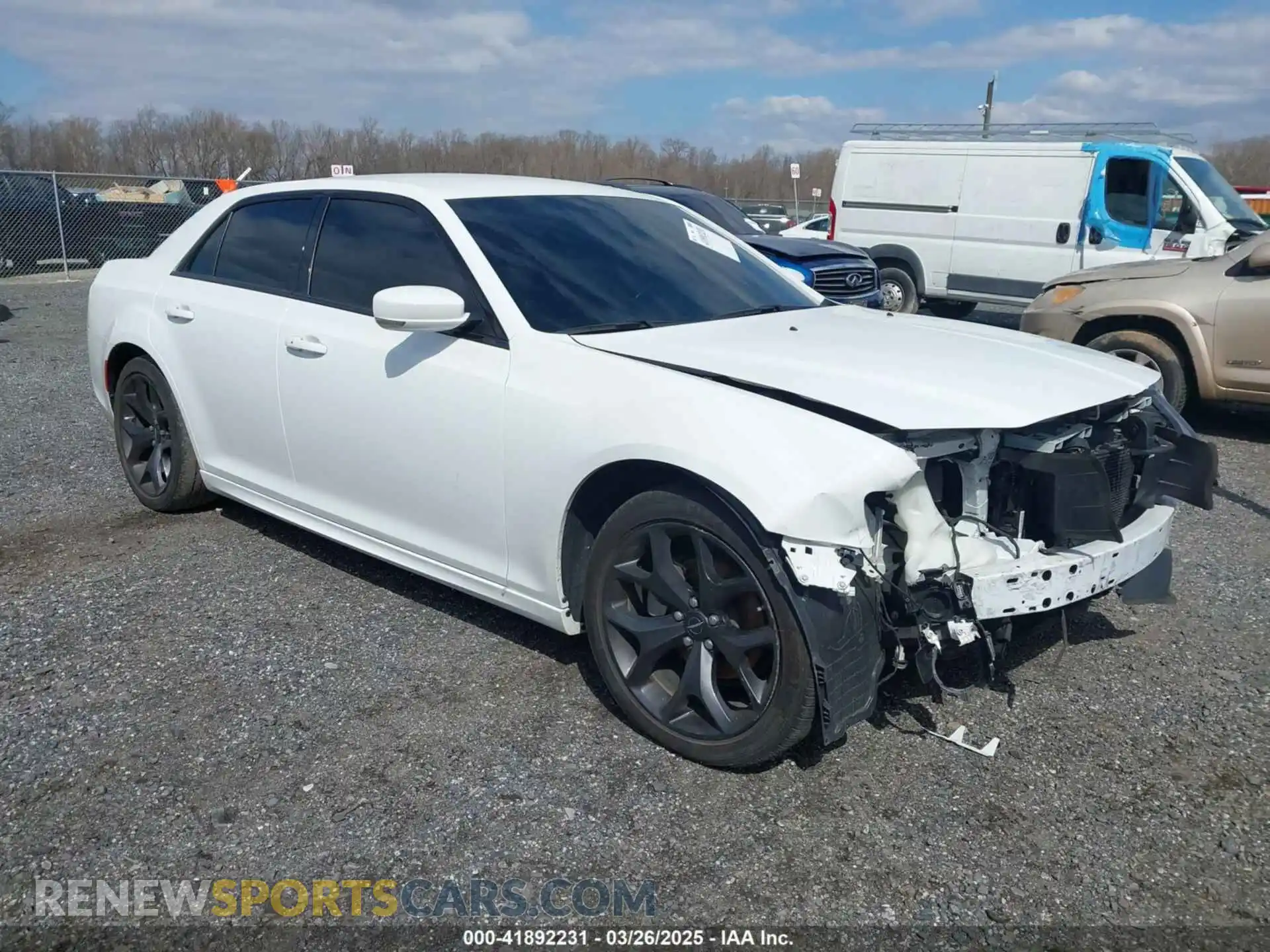 1 Photograph of a damaged car 2C3CCADG8NH134439 CHRYSLER 300 2022