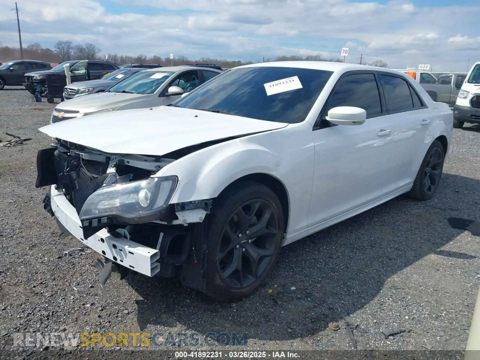 2 Photograph of a damaged car 2C3CCADG8NH134439 CHRYSLER 300 2022