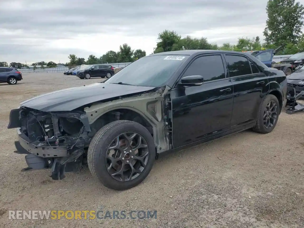 1 Photograph of a damaged car 2C3CCAGG0NH121275 CHRYSLER 300 2022