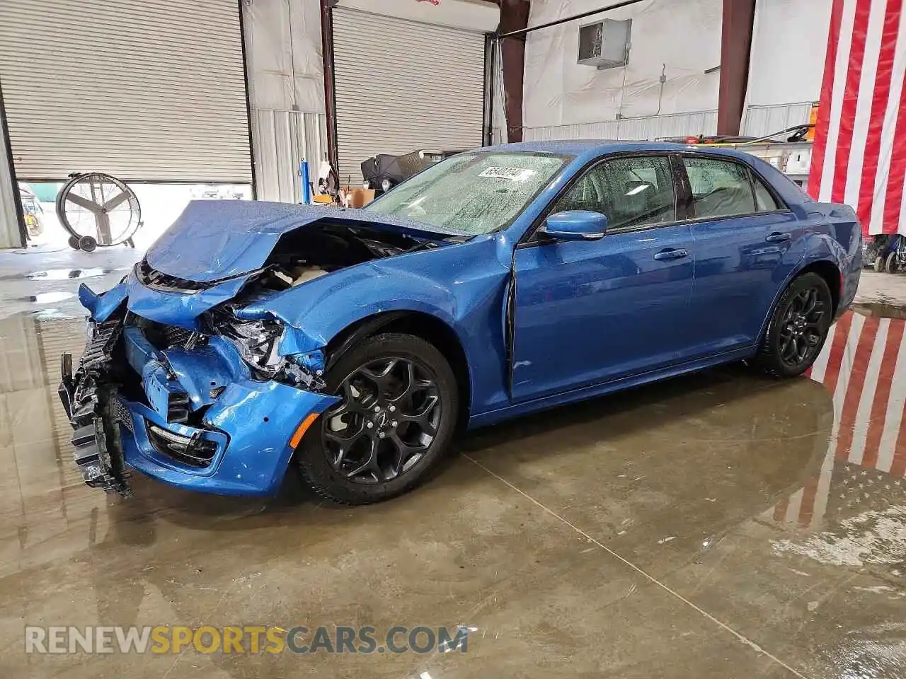 1 Photograph of a damaged car 2C3CCASG7NH236933 CHRYSLER 300 2022