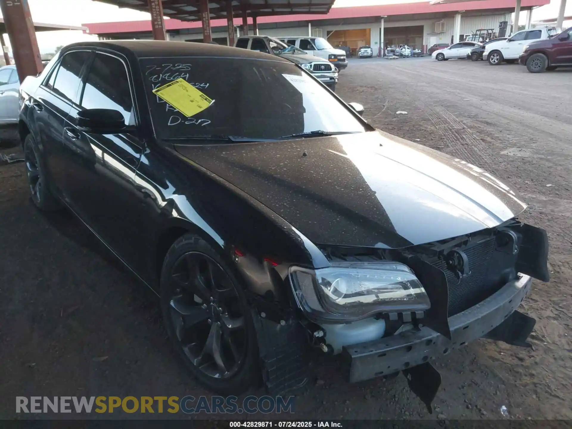1 Photograph of a damaged car 2C3CCABG1PH537524 CHRYSLER 300 2023