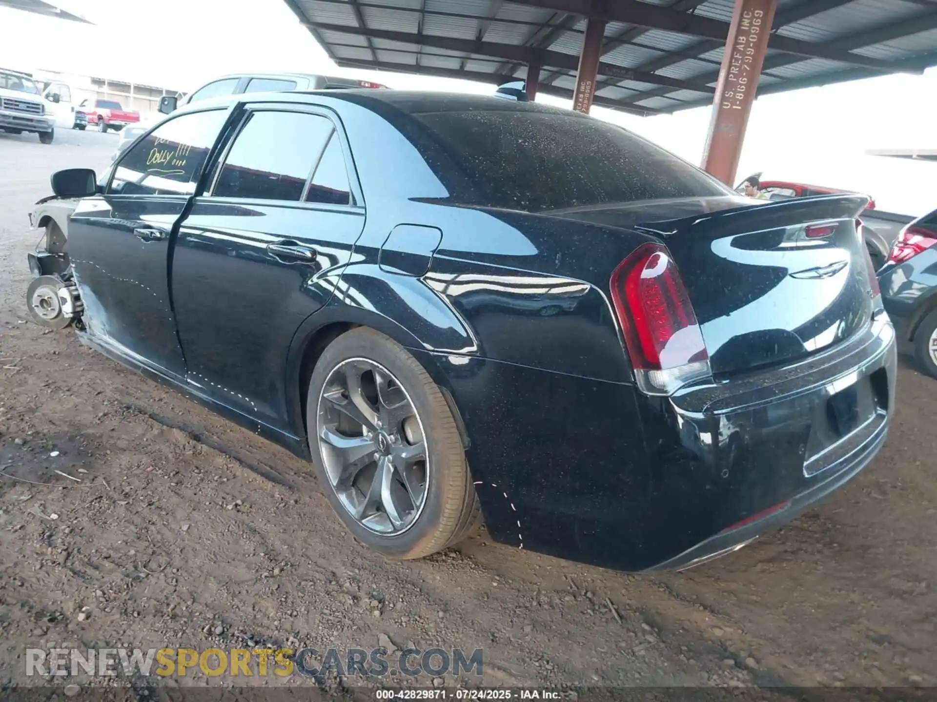 3 Photograph of a damaged car 2C3CCABG1PH537524 CHRYSLER 300 2023