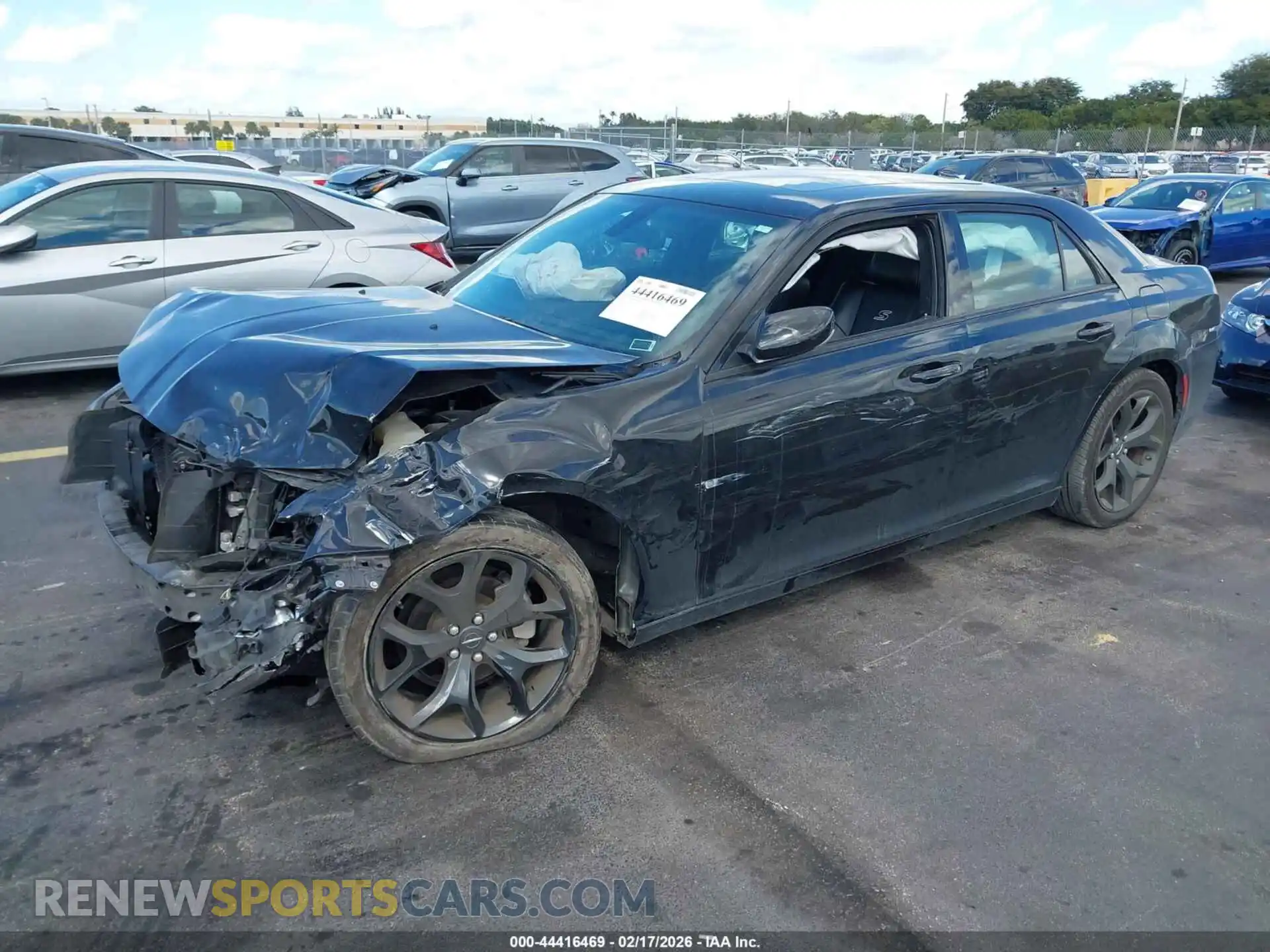 2 Photograph of a damaged car 2C3CCABG5PH537705 CHRYSLER 300 2023