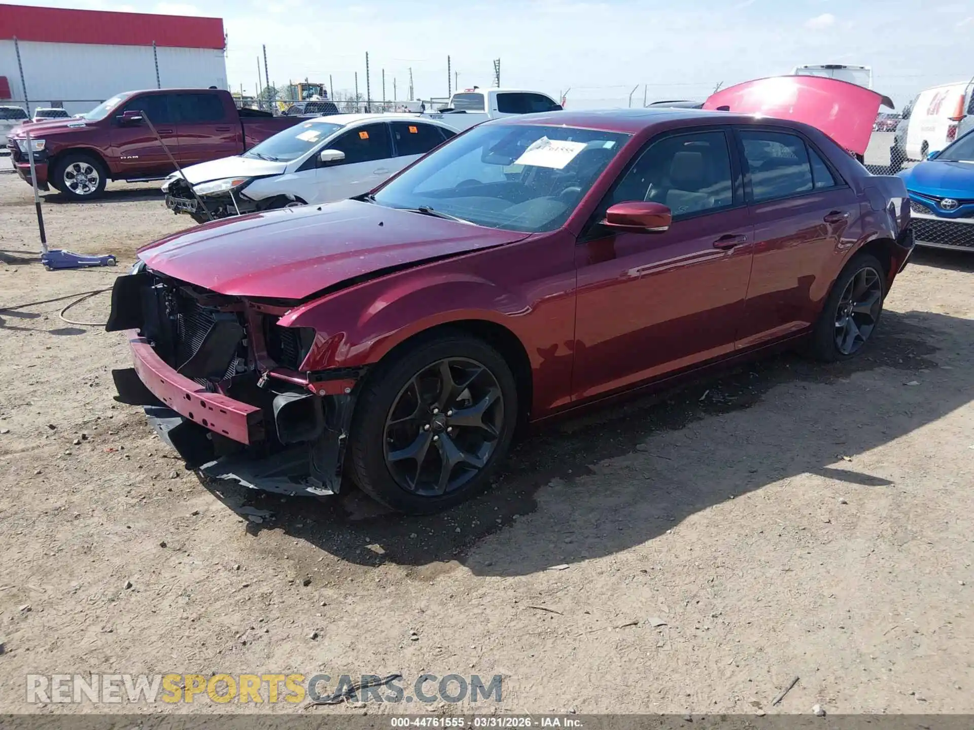 2 Photograph of a damaged car 2C3CCABG7PH562122 CHRYSLER 300 2023