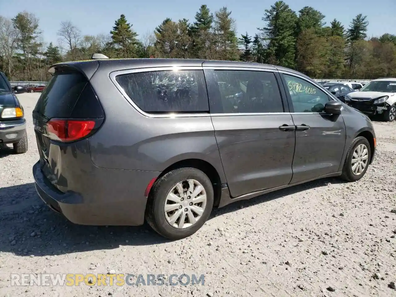3 fotografías del automóvil dañado 2C4RC1AG4KR532702 CHRYSLER PACIFICA 2019