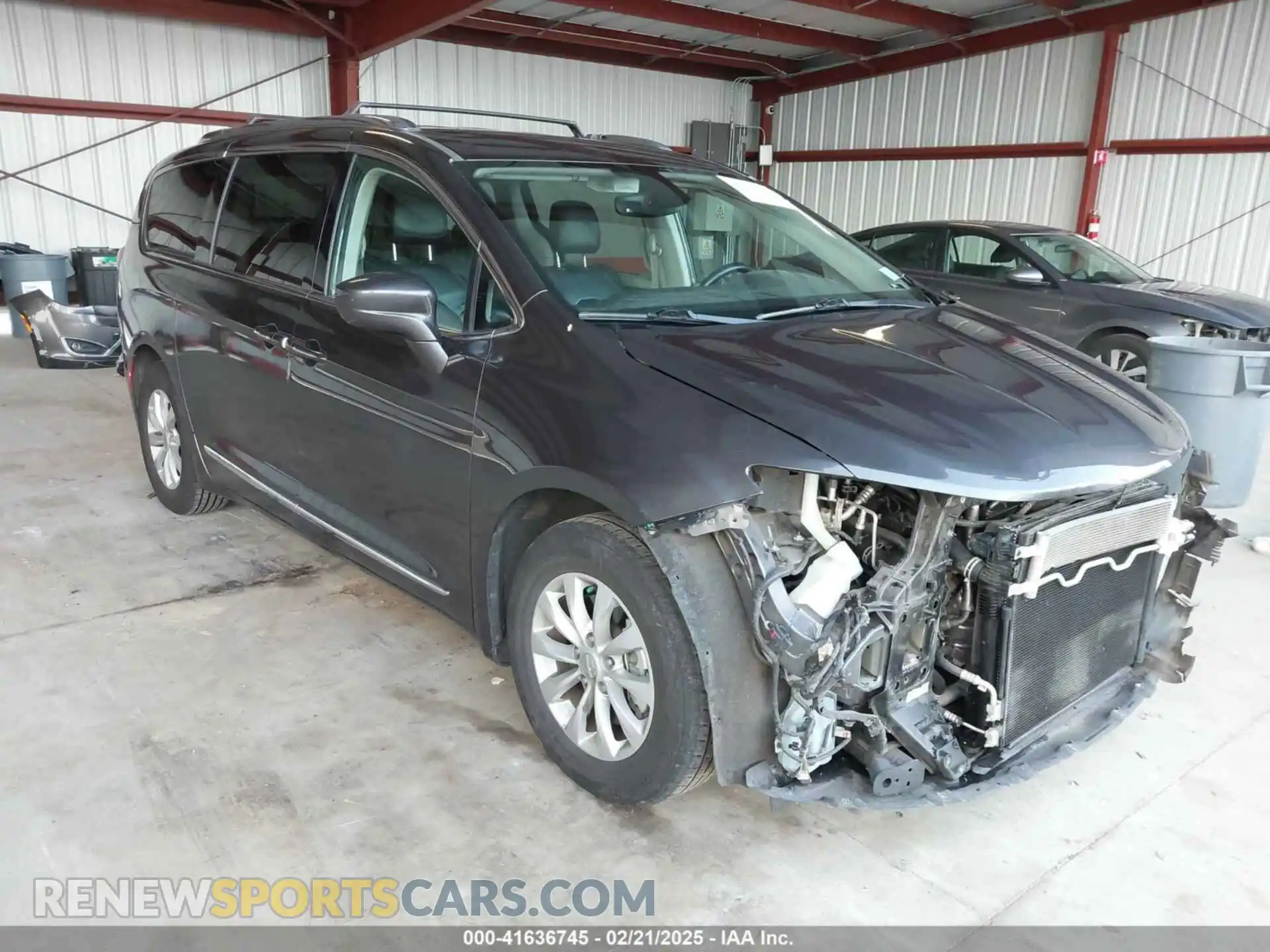 1 Photograph of a damaged car 2C4RC1BG7KR657272 CHRYSLER PACIFICA 2019