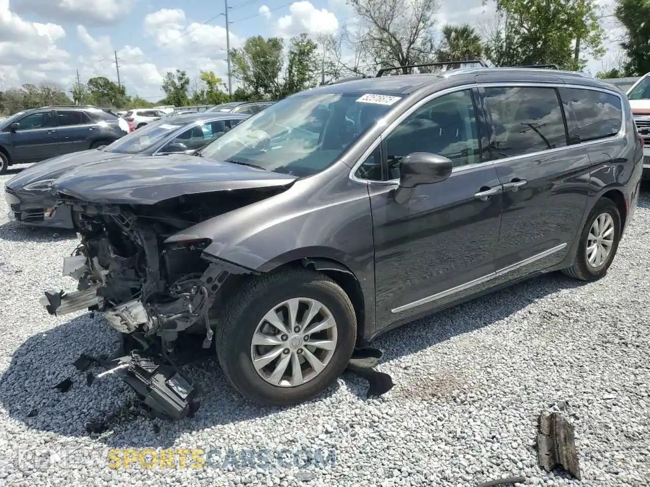 1 Photograph of a damaged car 2C4RC1BGXKR730196 CHRYSLER PACIFICA 2019